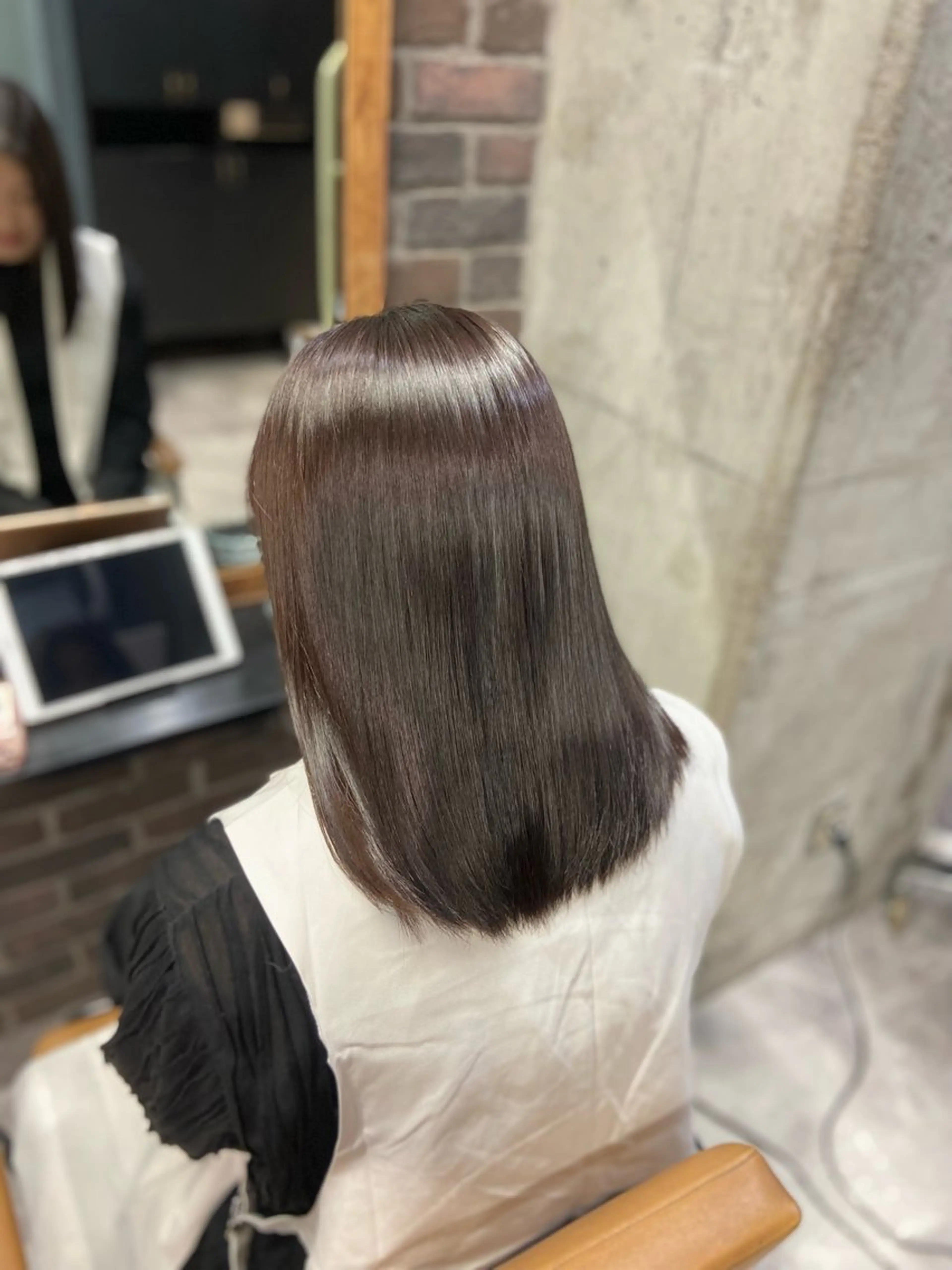 U22♡🌀癖毛お悩み改善🌀♡【縮毛矯正➕ワンカラー➕クイックトリートメント】の写真