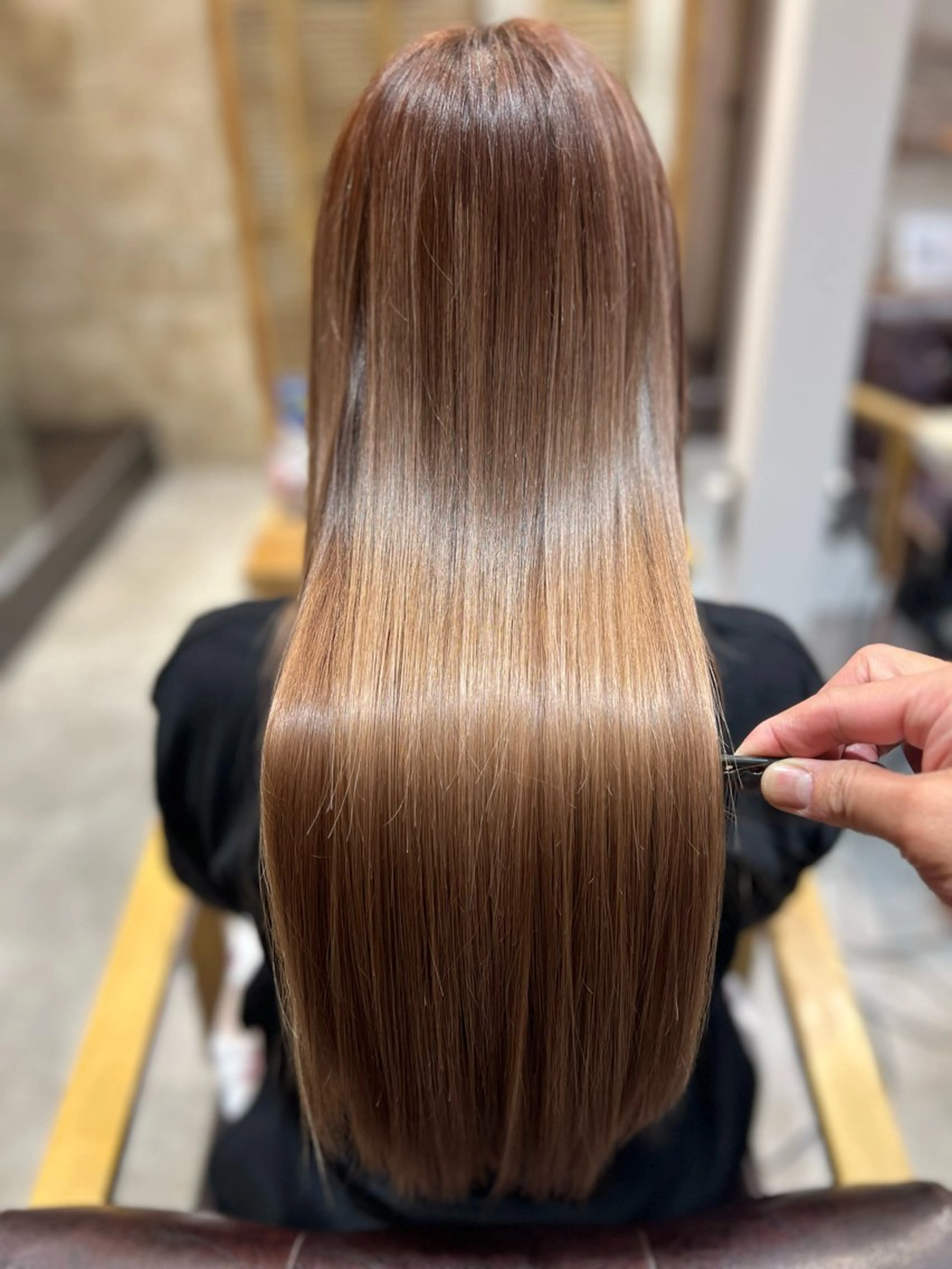 【髪質改善】カット+ダメージレス縮毛矯正+ULTOWAトリートメントの写真