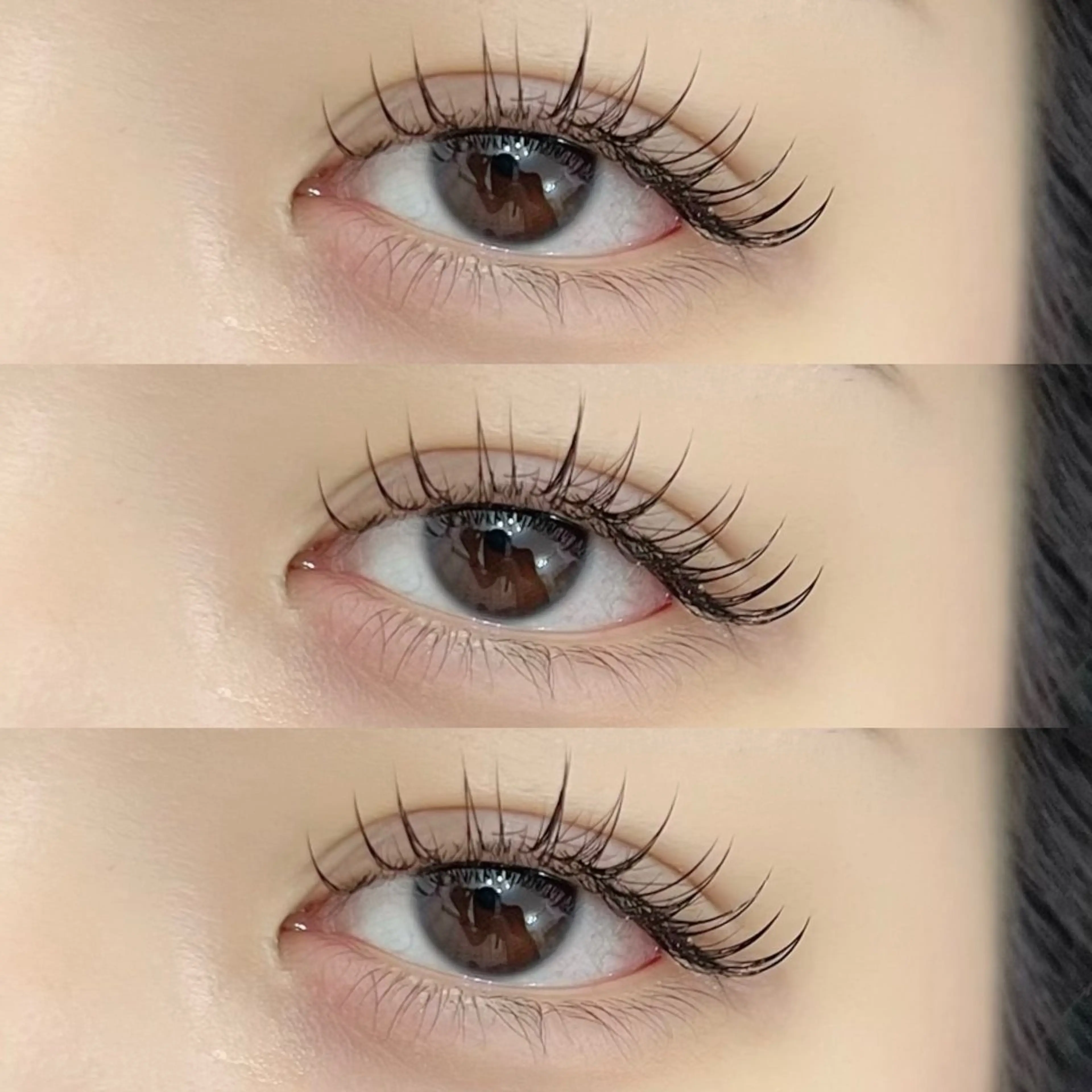 マツエク・マツパ マツエク 【那覇/束感まつ毛 /LED】ｷｬﾒﾙのマツエク・マツパデザイン