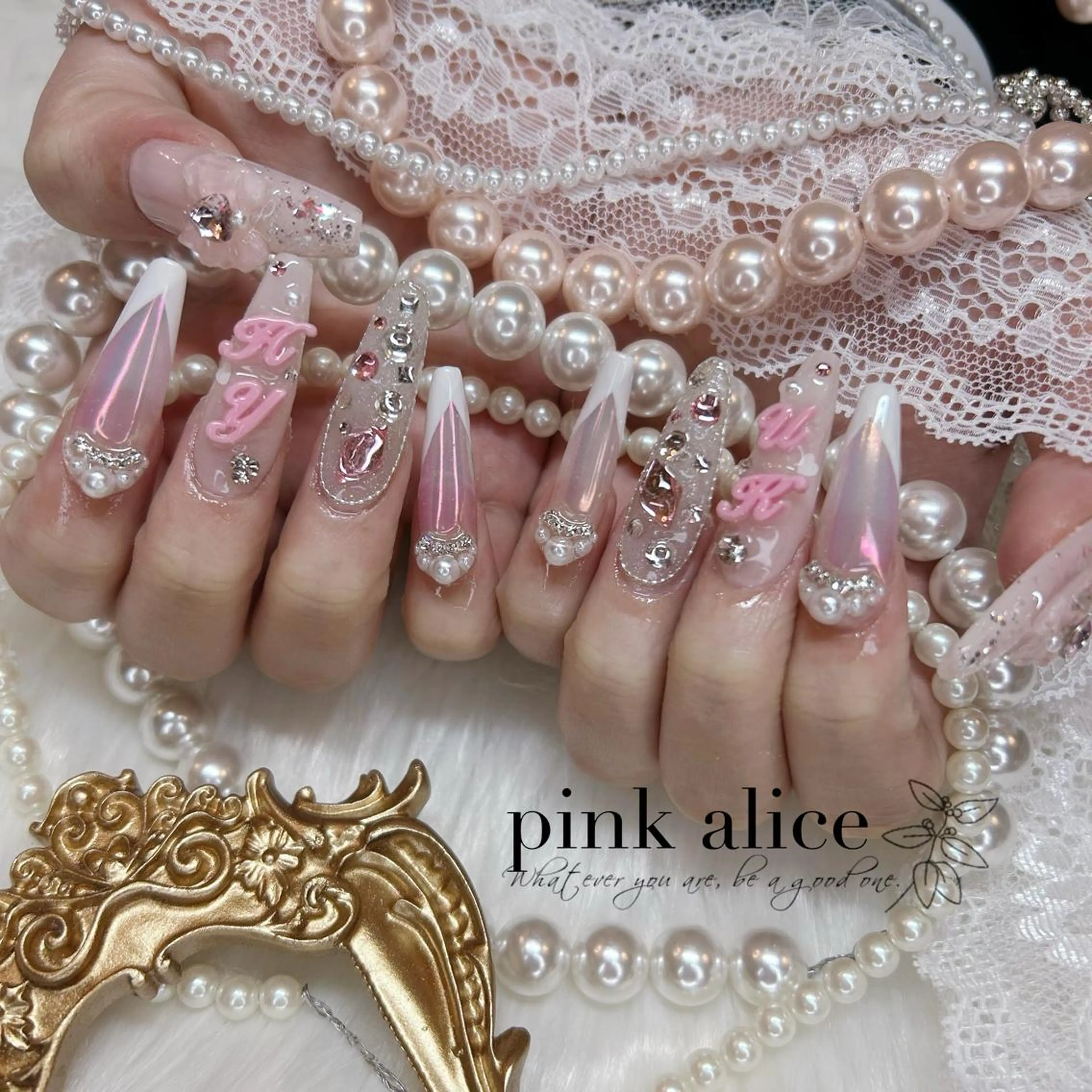 ネイル nail salon Pink Aliceのネイルデザイン