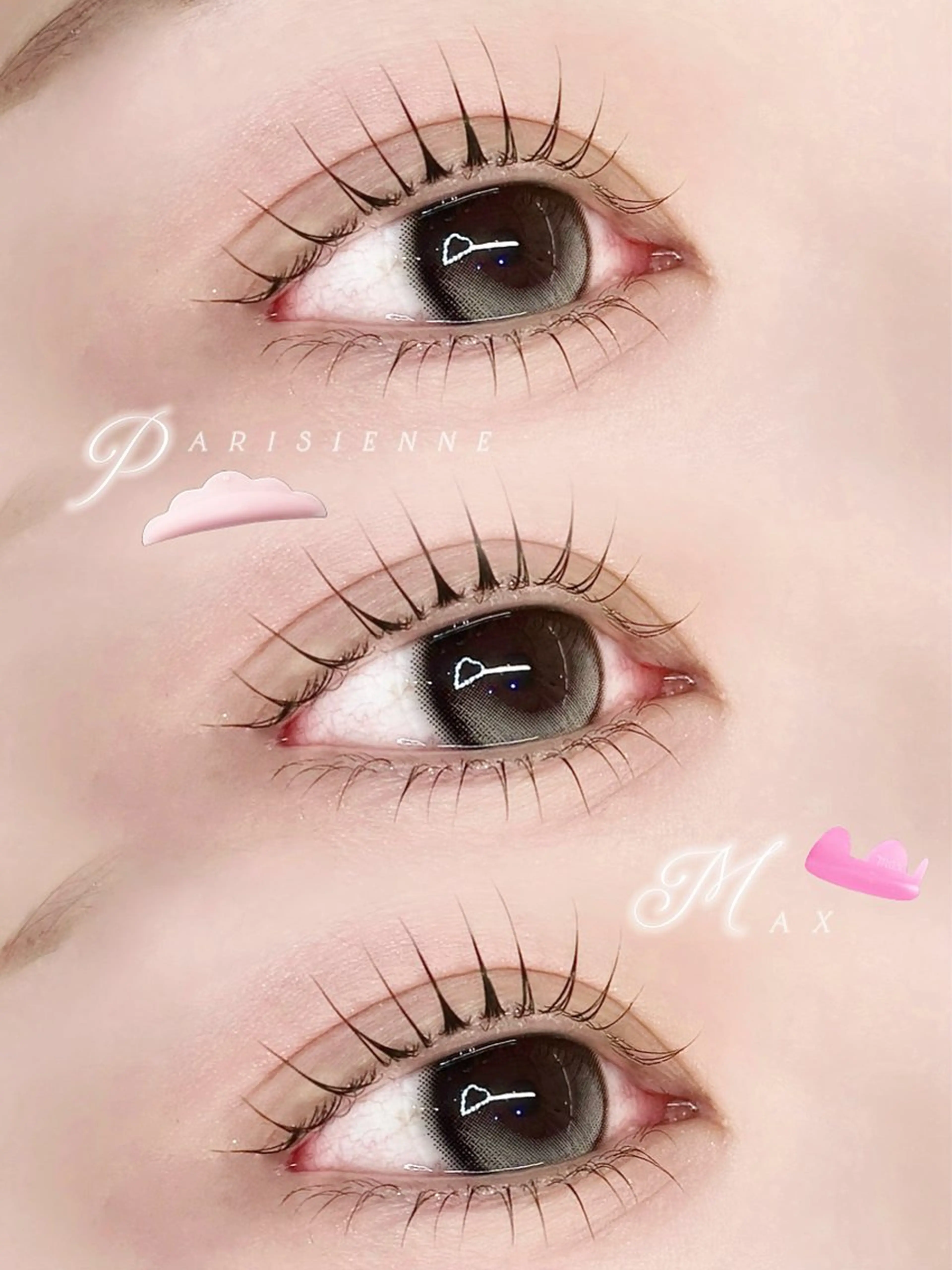 マツエク・マツパ マツパ une fleur JURIのマツエク・マツパデザイン