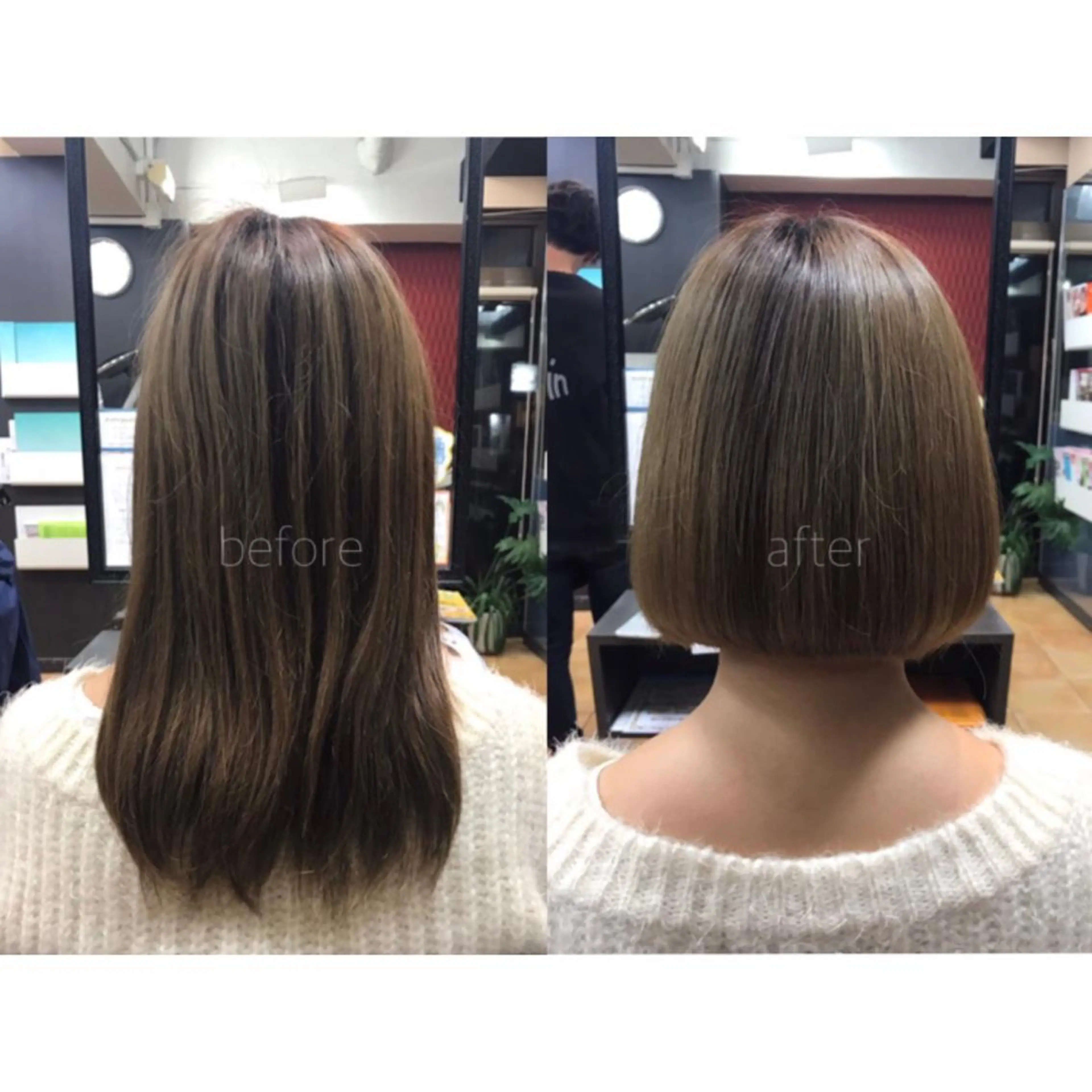 ショート ショートボブ ボブ ショートヘア カット 🫧透け感⋆艶髪💎 山口アヤカのヘアスタイル
