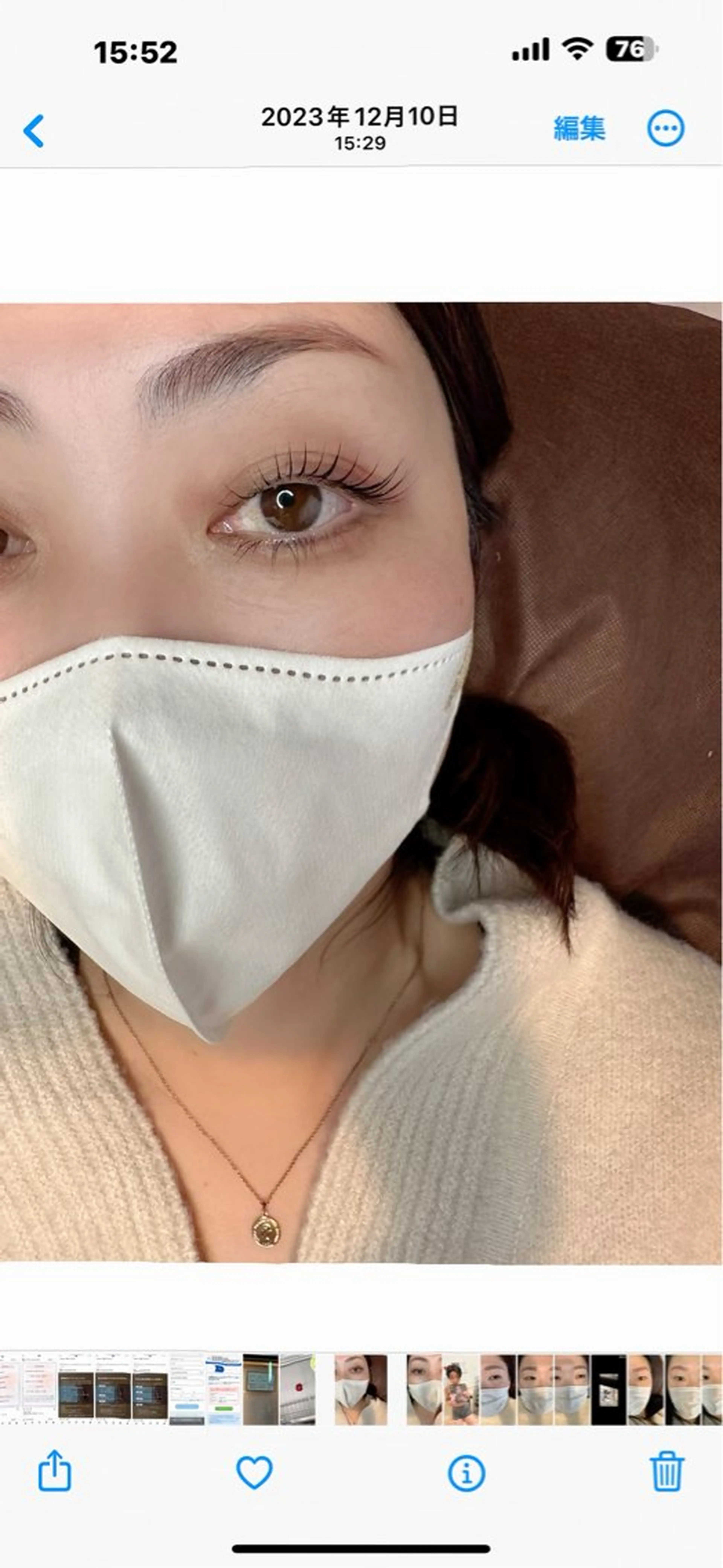 マツエク・マツパ Me time 南柏 SAORIのマツエク・マツパデザイン