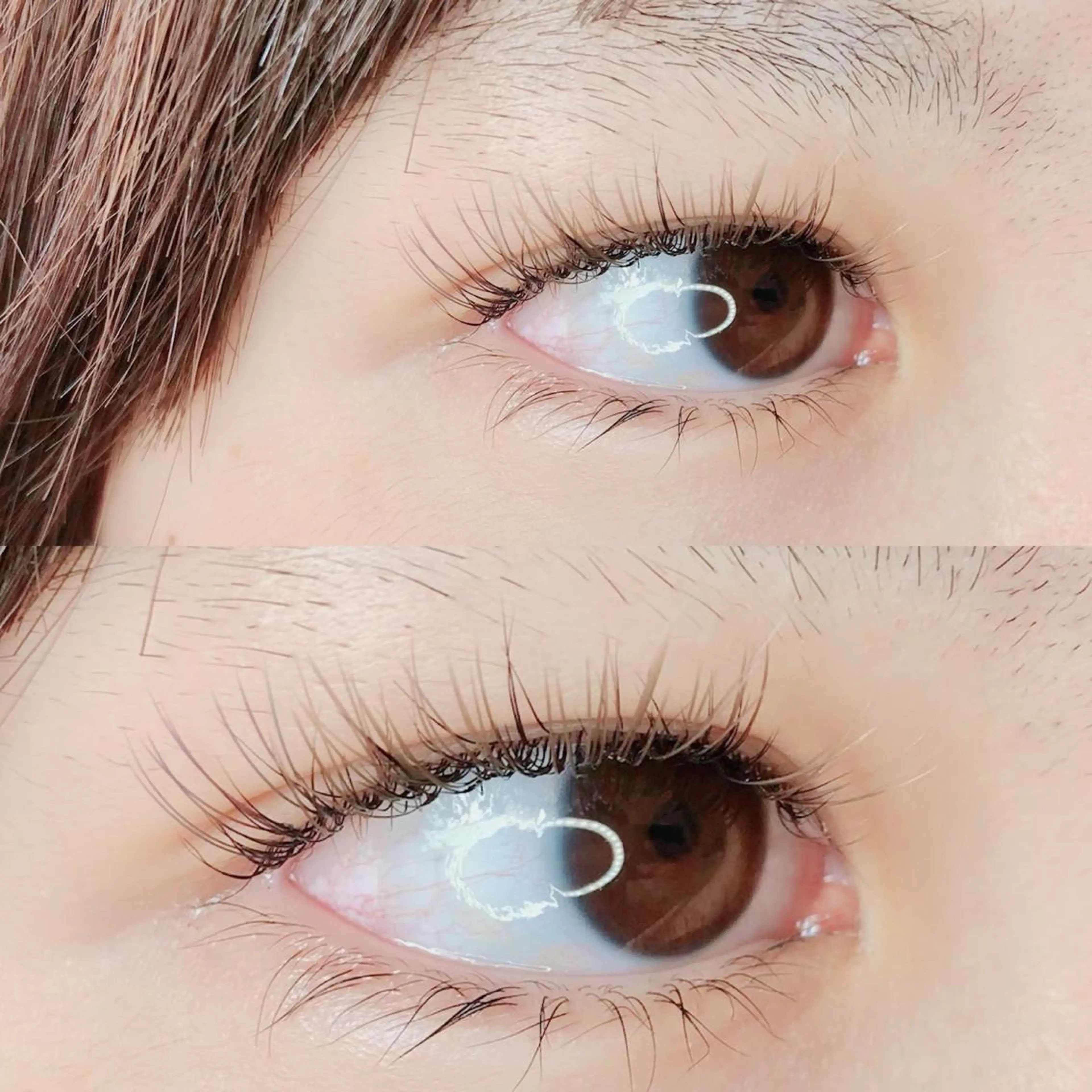 マツエク・マツパ パリジェンヌラッシュリフト マツエク パーフェクトウィンク ちぢいわみのりのマツエク・マツパデザイン