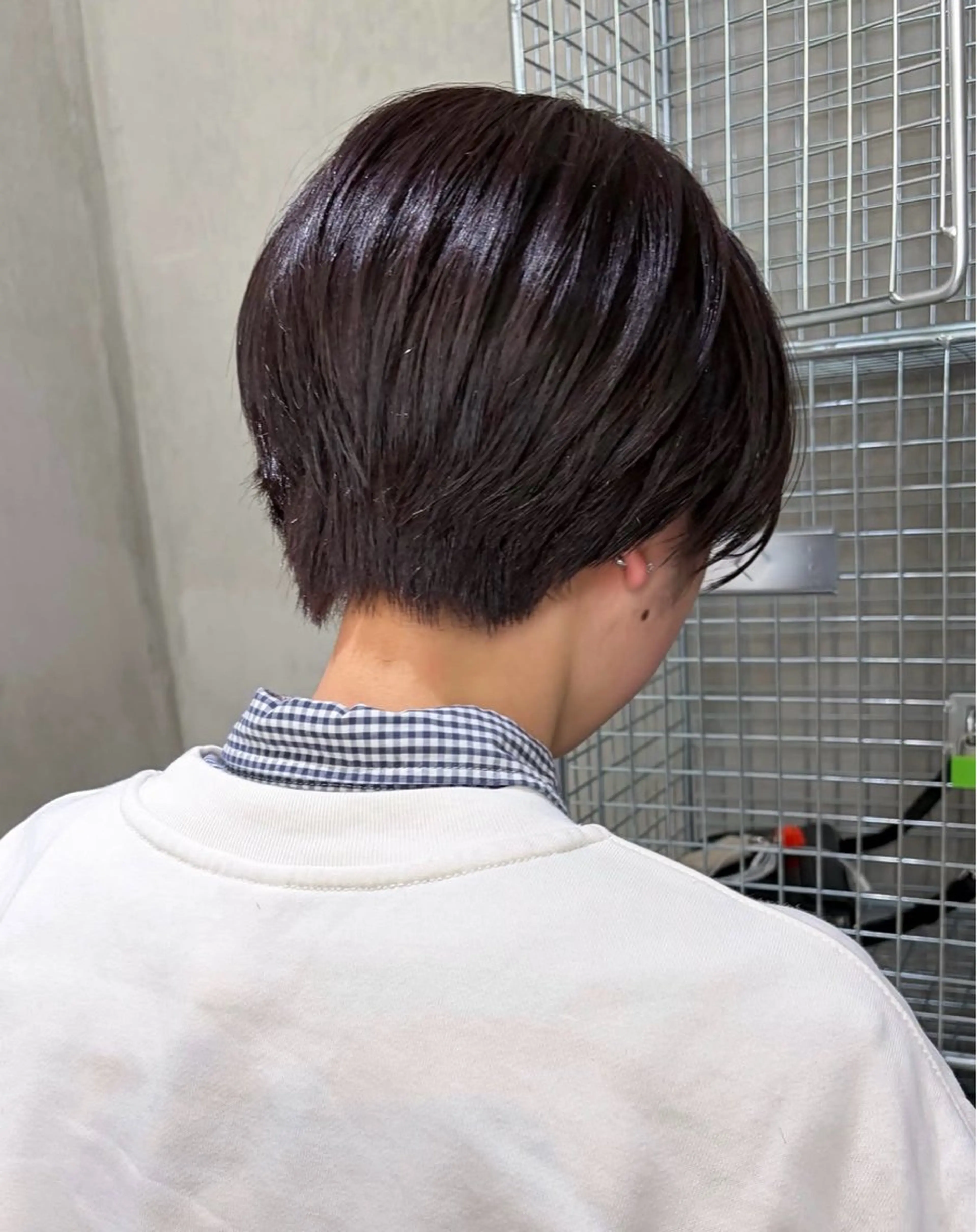 ショート マツイ モモノのヘアスタイル