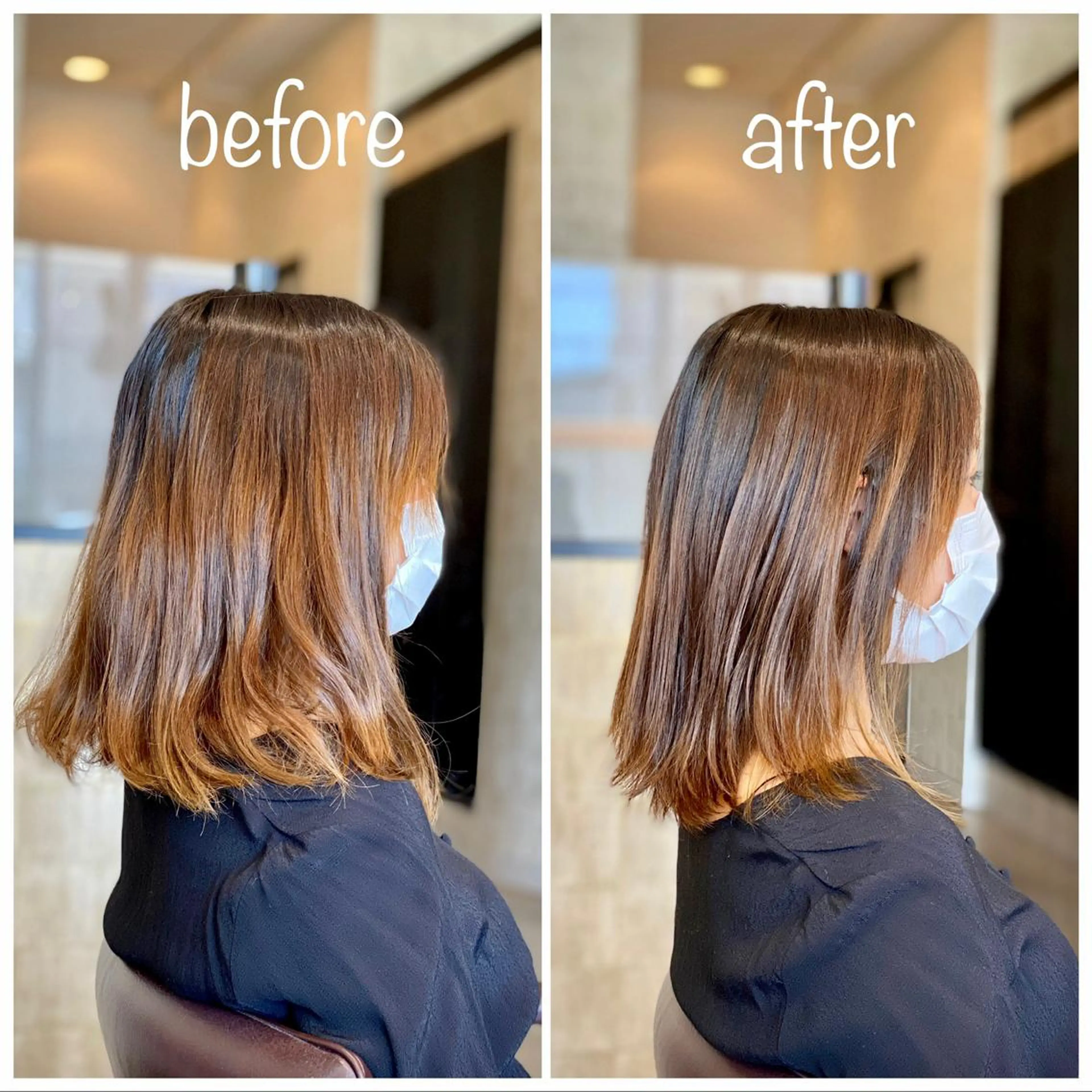 ミディアム 宮城 将大のヘアスタイル