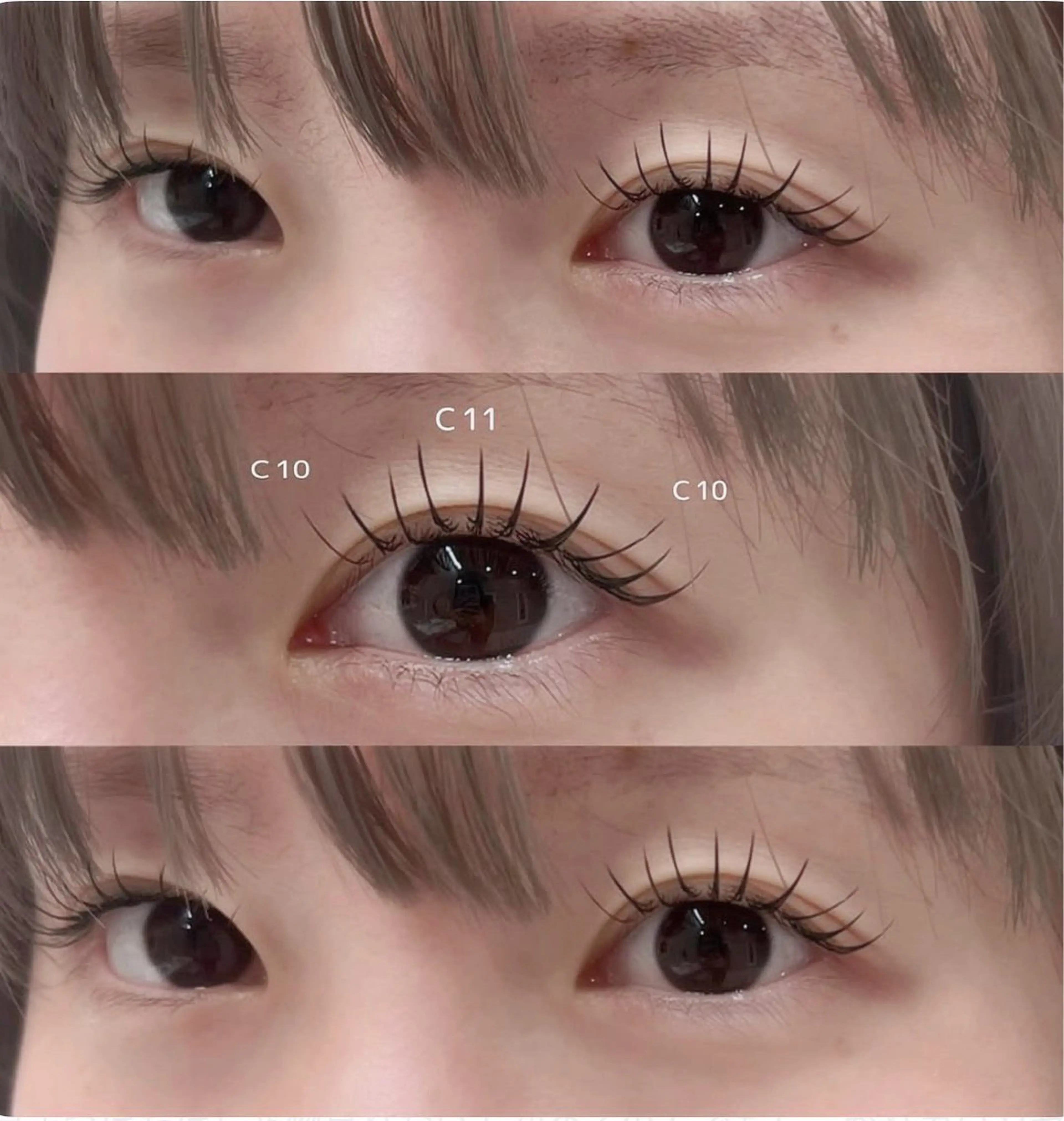 マツエク・マツパ ナチュラル Zina博多 An/ マツエク・パーマのマツエク・マツパデザイン