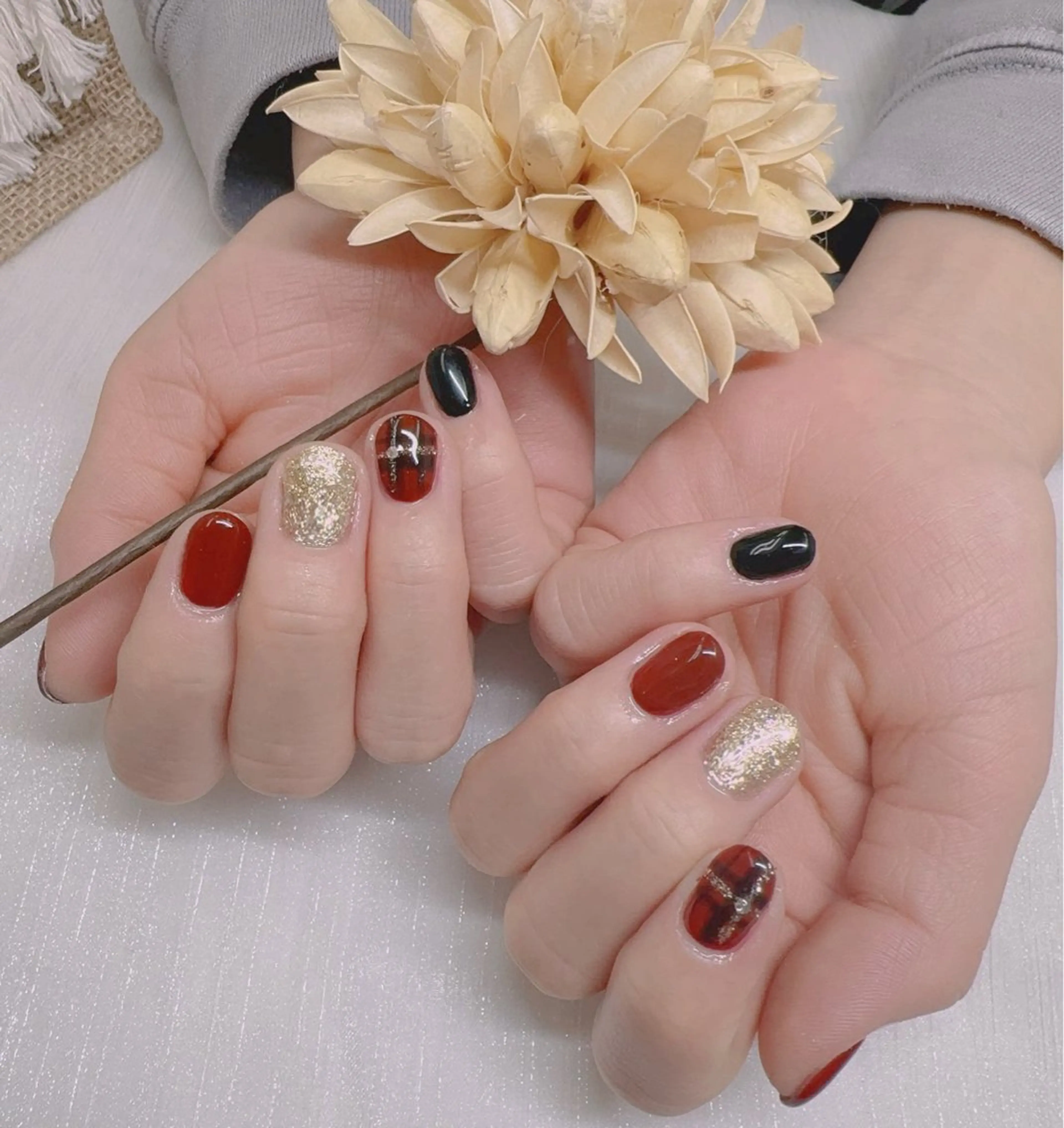 ネイル ハンドネイル OCEAN nail パラジェル　取扱い店のネイルデザイン