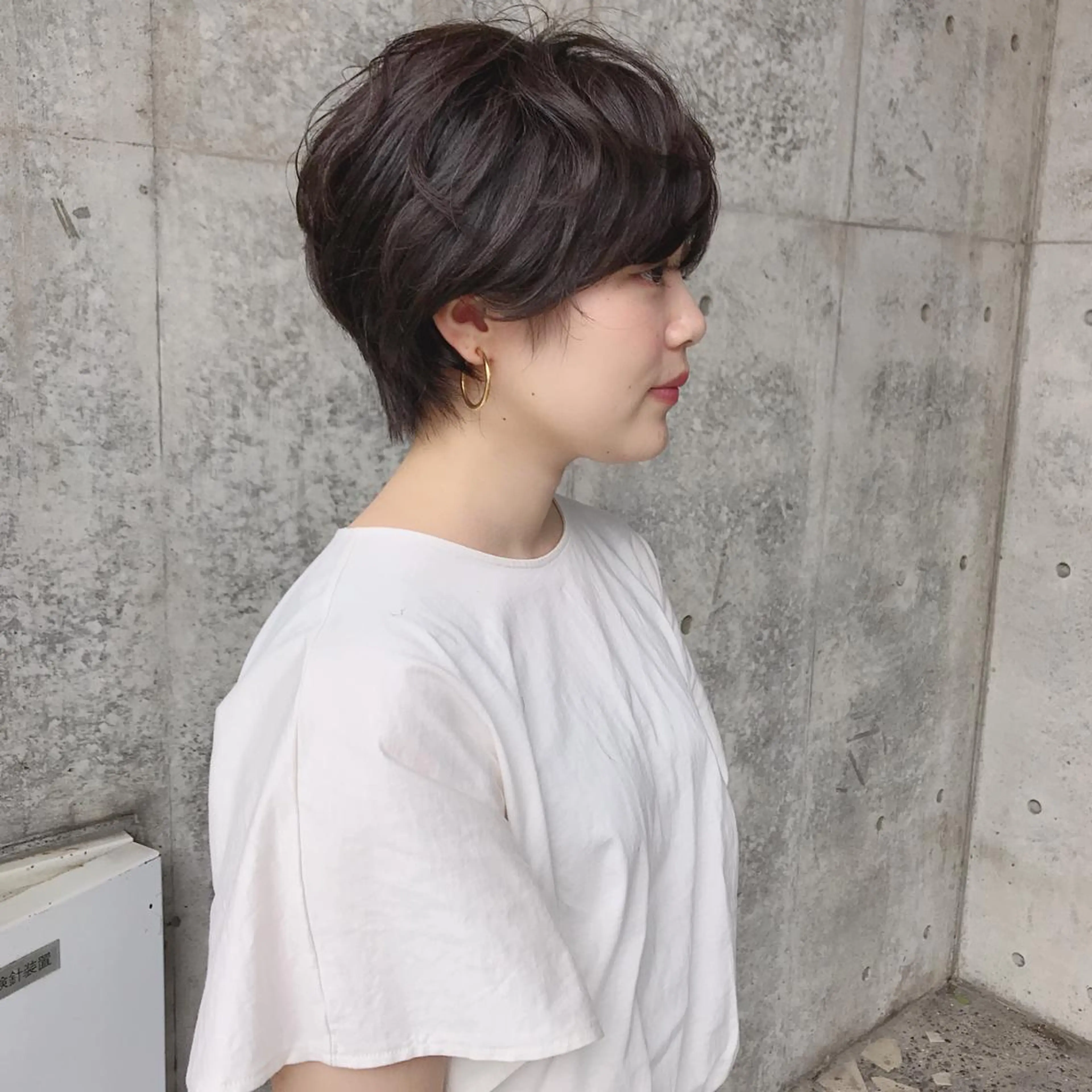 ショート カラー 及川 光のヘアスタイル