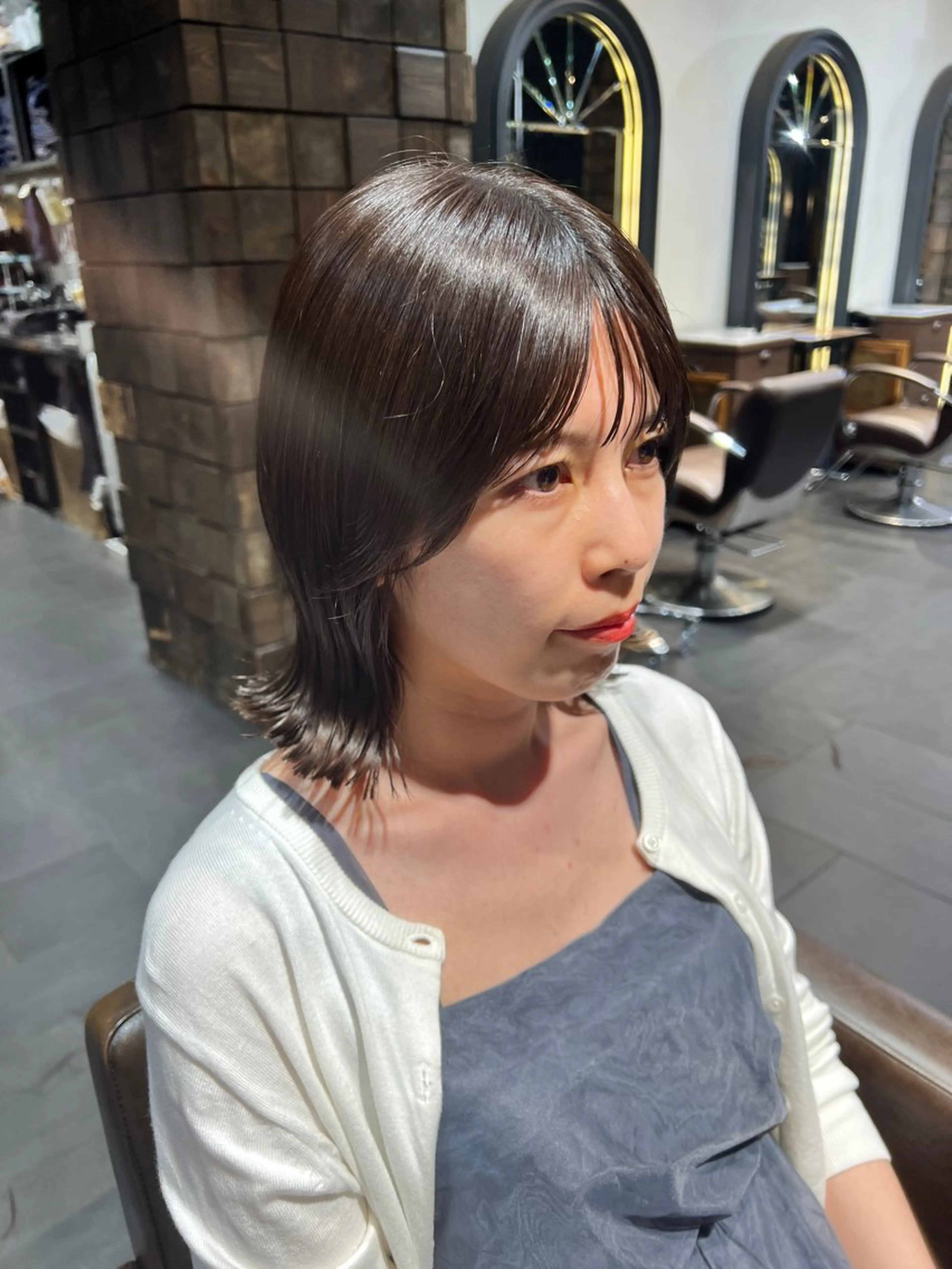 ミディアム MINX中村 公亮/デザインパーマのヘアスタイル