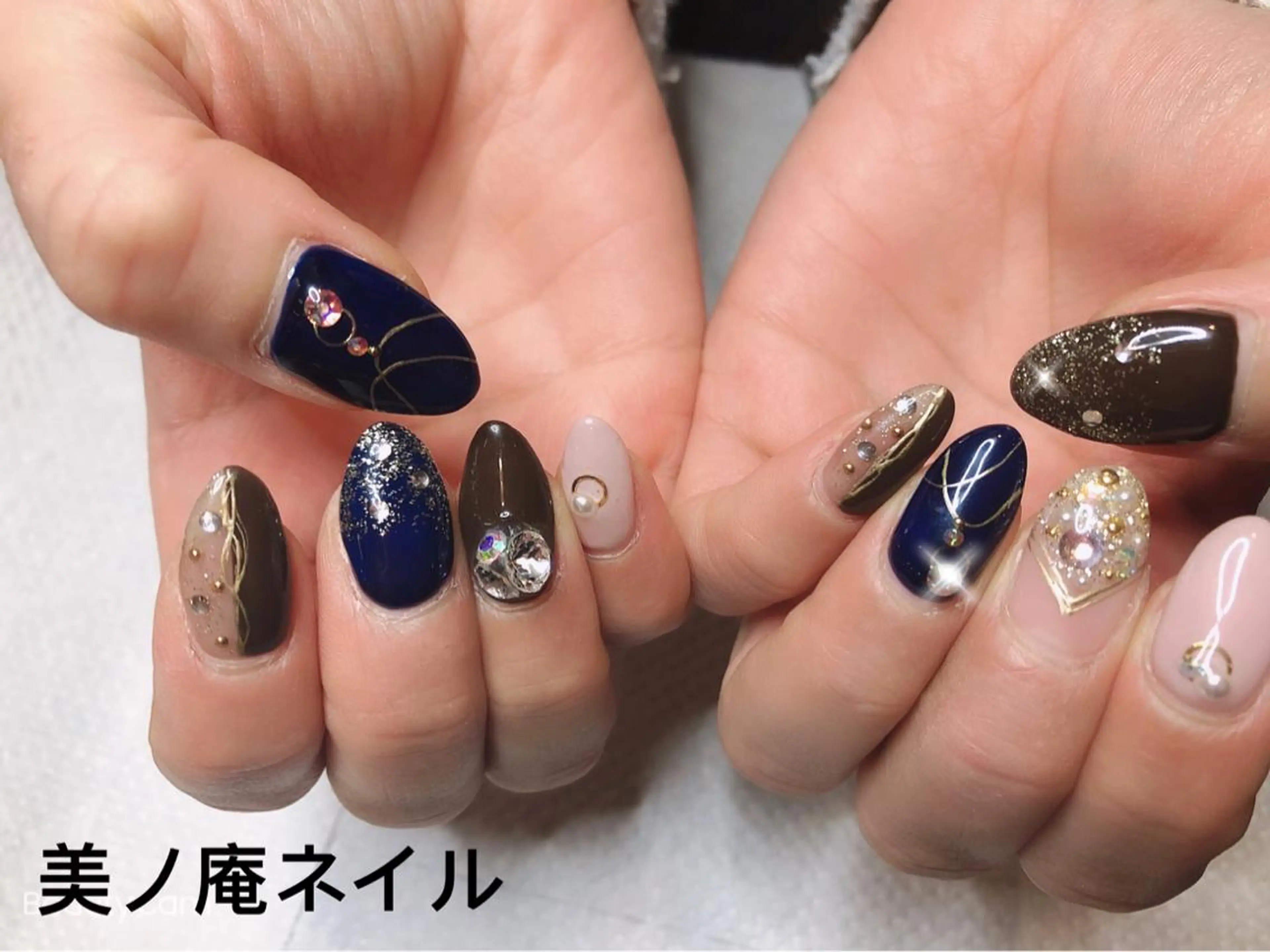 ネイル 美ノ庵ネイルサロン メトロポリタン前店のネイルデザイン