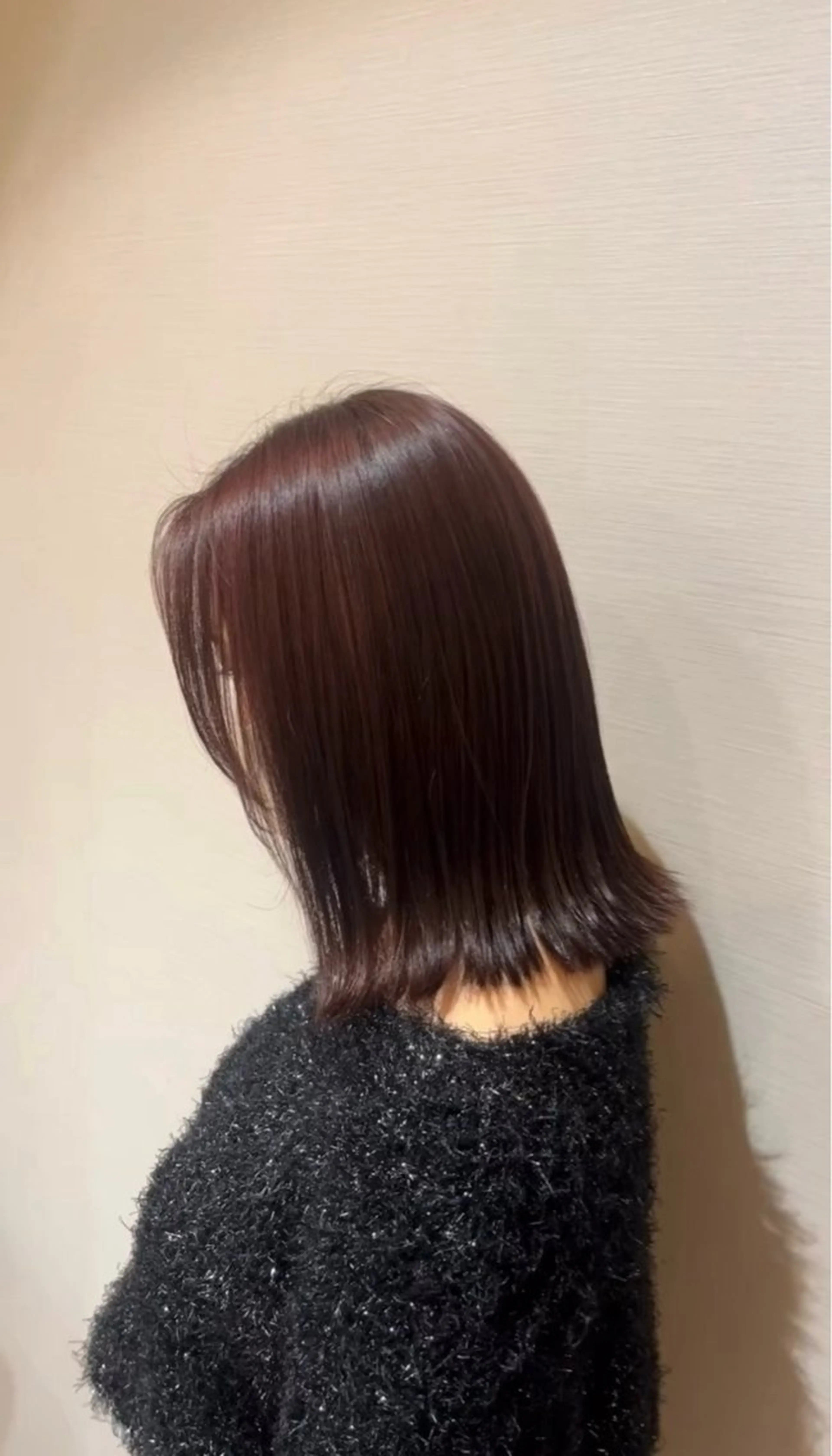 ミディアム 山本 梨華のヘアスタイル