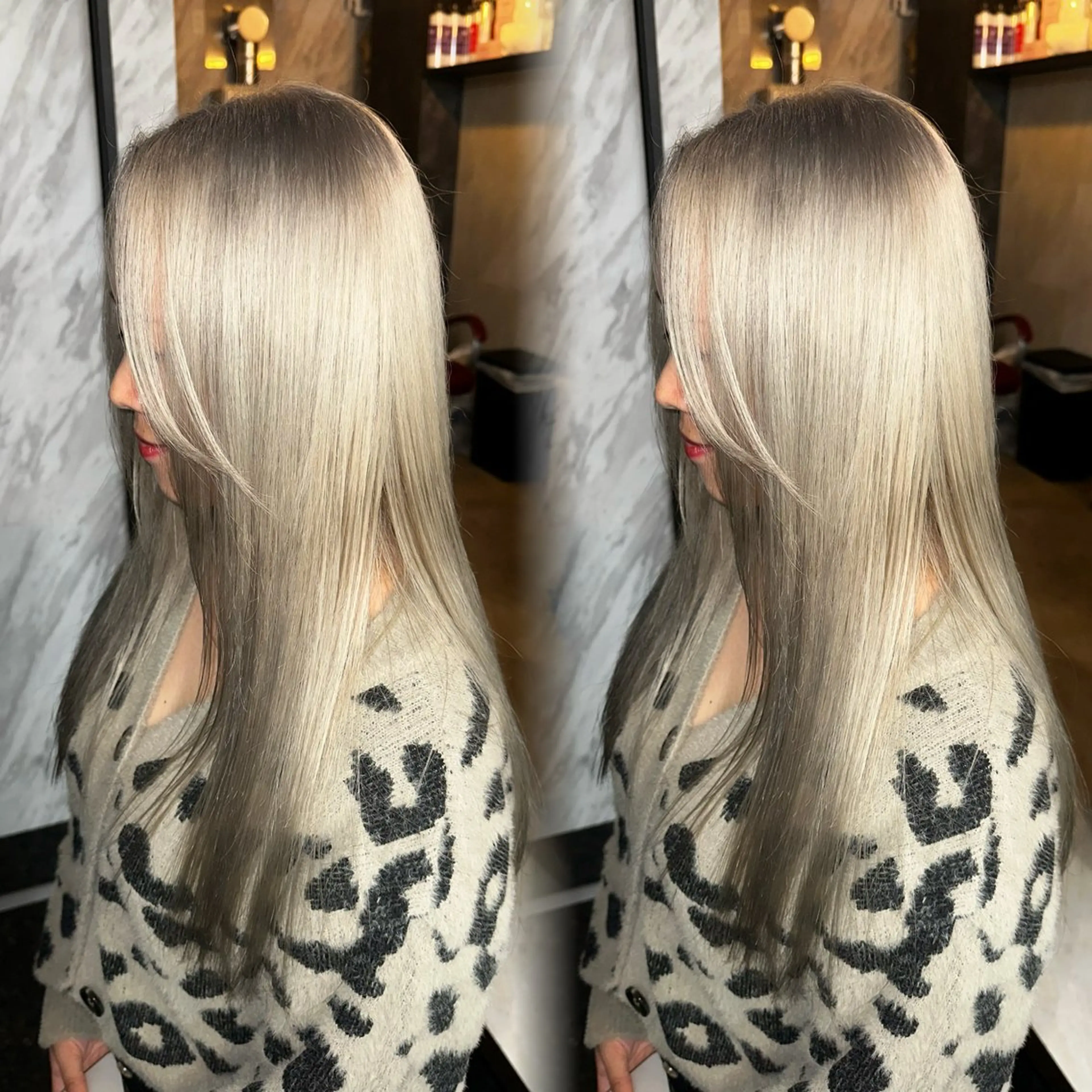 ロング カラー ハイトーンカラー ainya/心斎橋 /ハイトーン/カラーのヘアスタイル