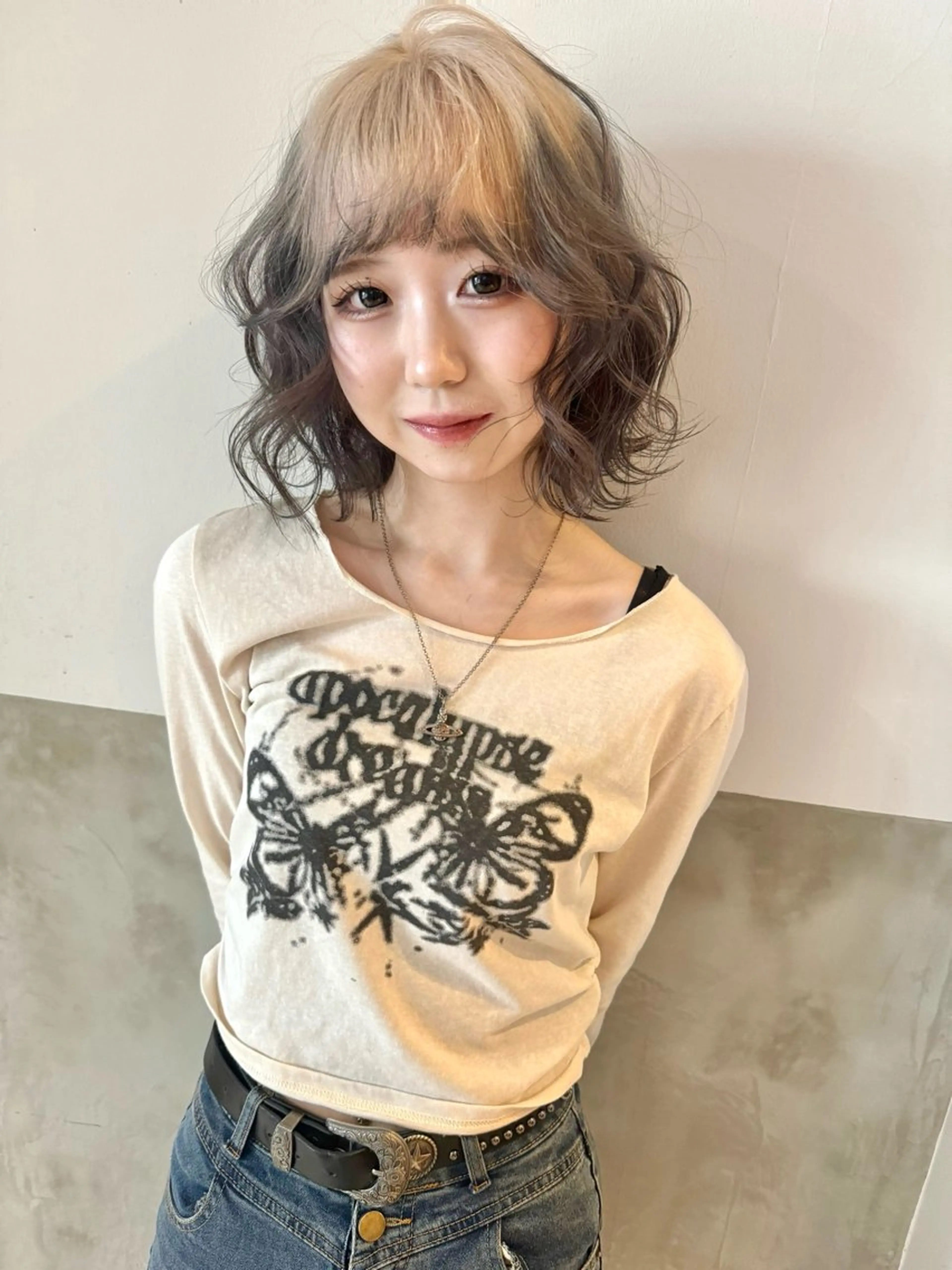 カラー ひな 【pia】のヘアスタイル