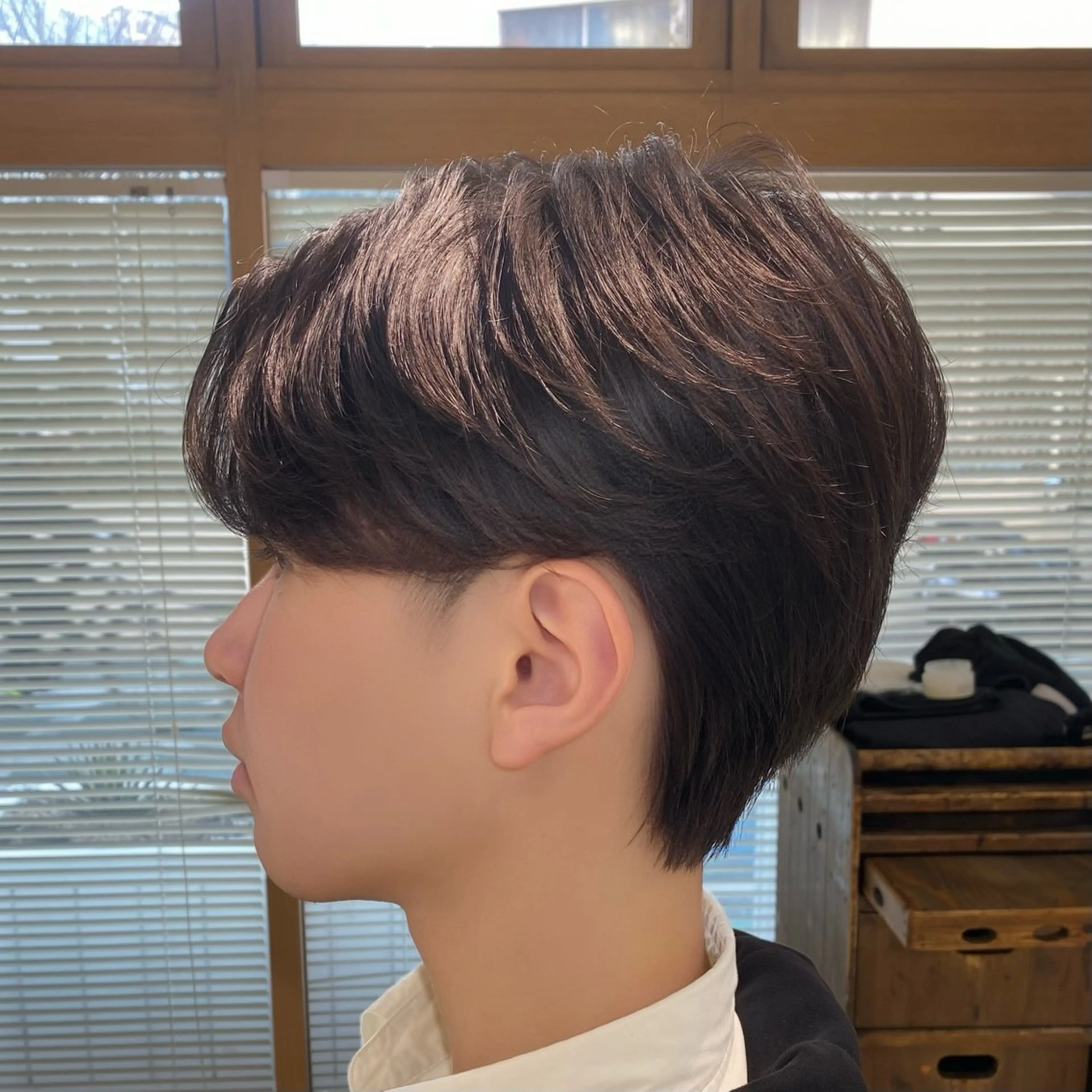 ショート パーマ メンズ カット パーマ メンズカット/ニュア ンスパーマkaitoのヘアスタイル