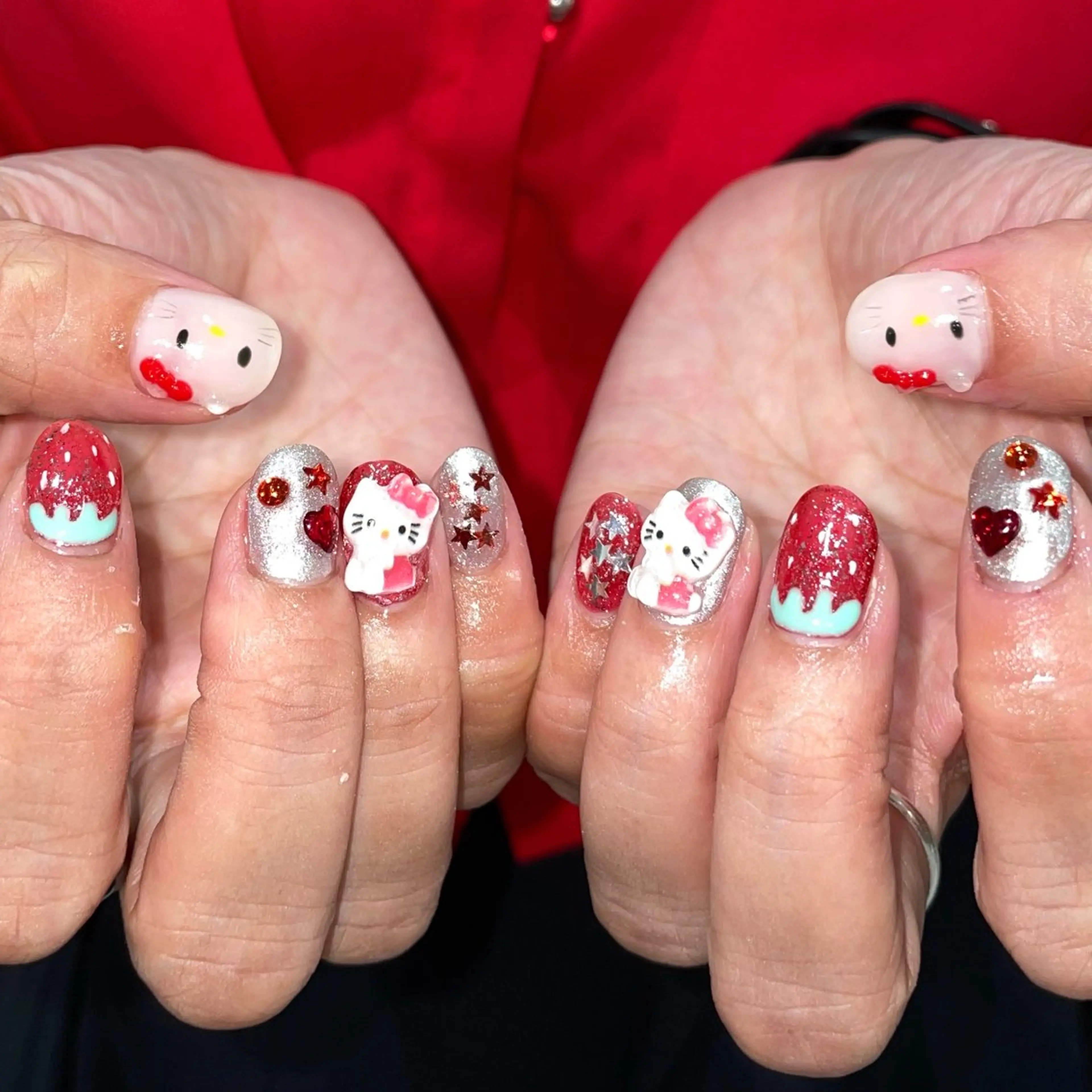 ネイル ハンドネイル GO TODAY 吉祥寺Glint所属・うの 韓国ﾈｲﾙ໒꒱⋆⭒˚のネイルデザイン