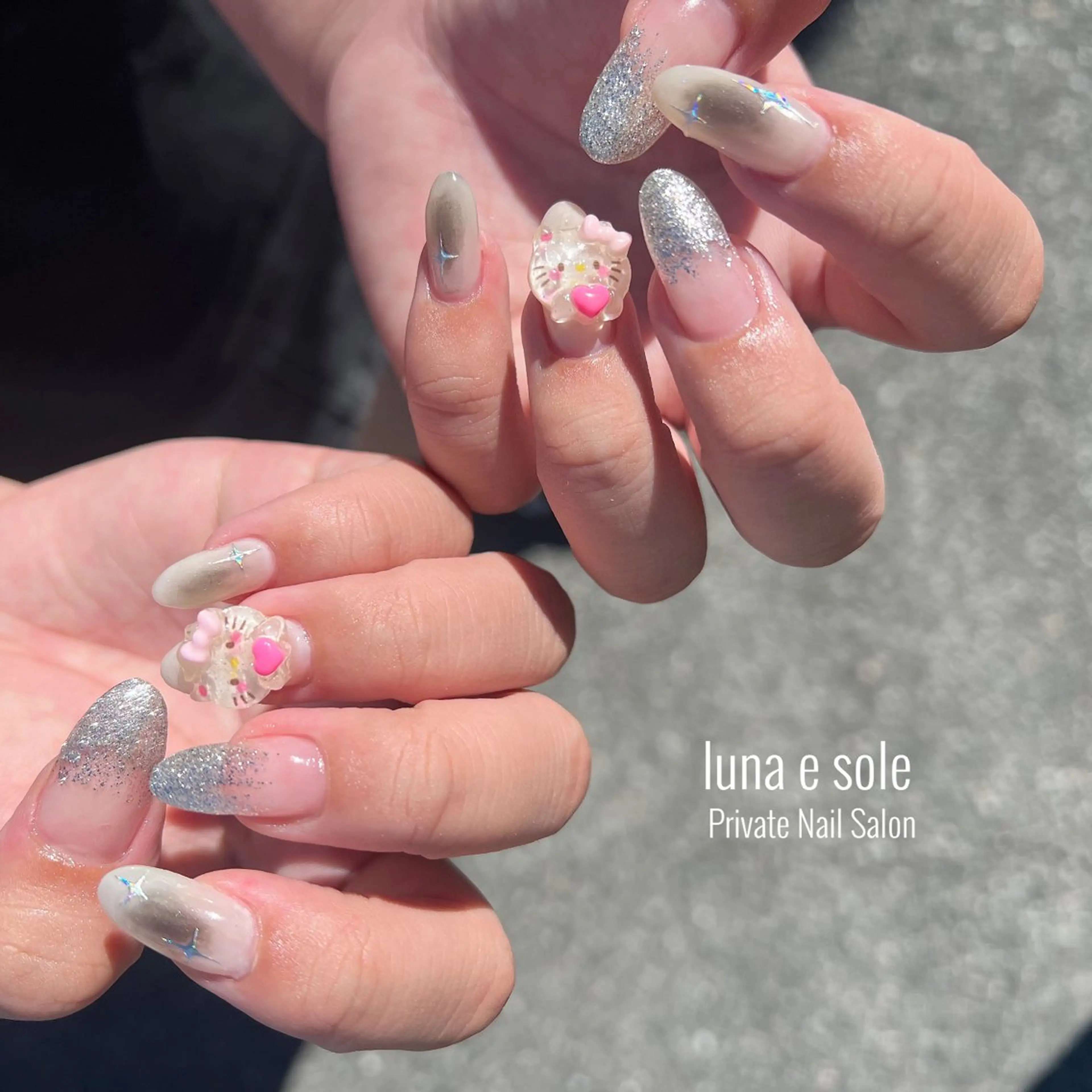 ネイル Luna e  Soleのネイルデザイン