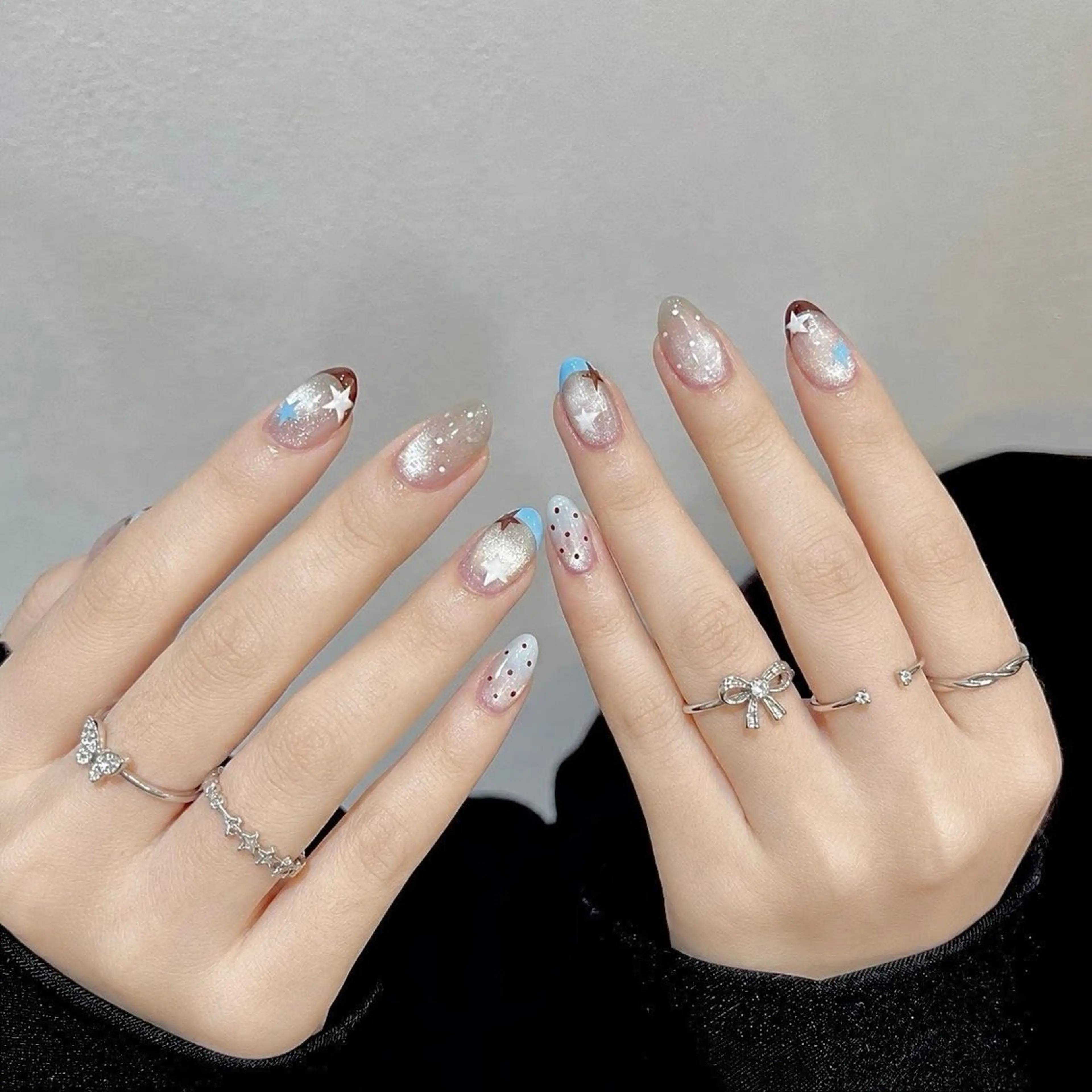 ネイル チークネイル フットネイル フレンチネイル グラデーション 韓国ネイル ハンドネイル YUKI NAILのネイルデザイン