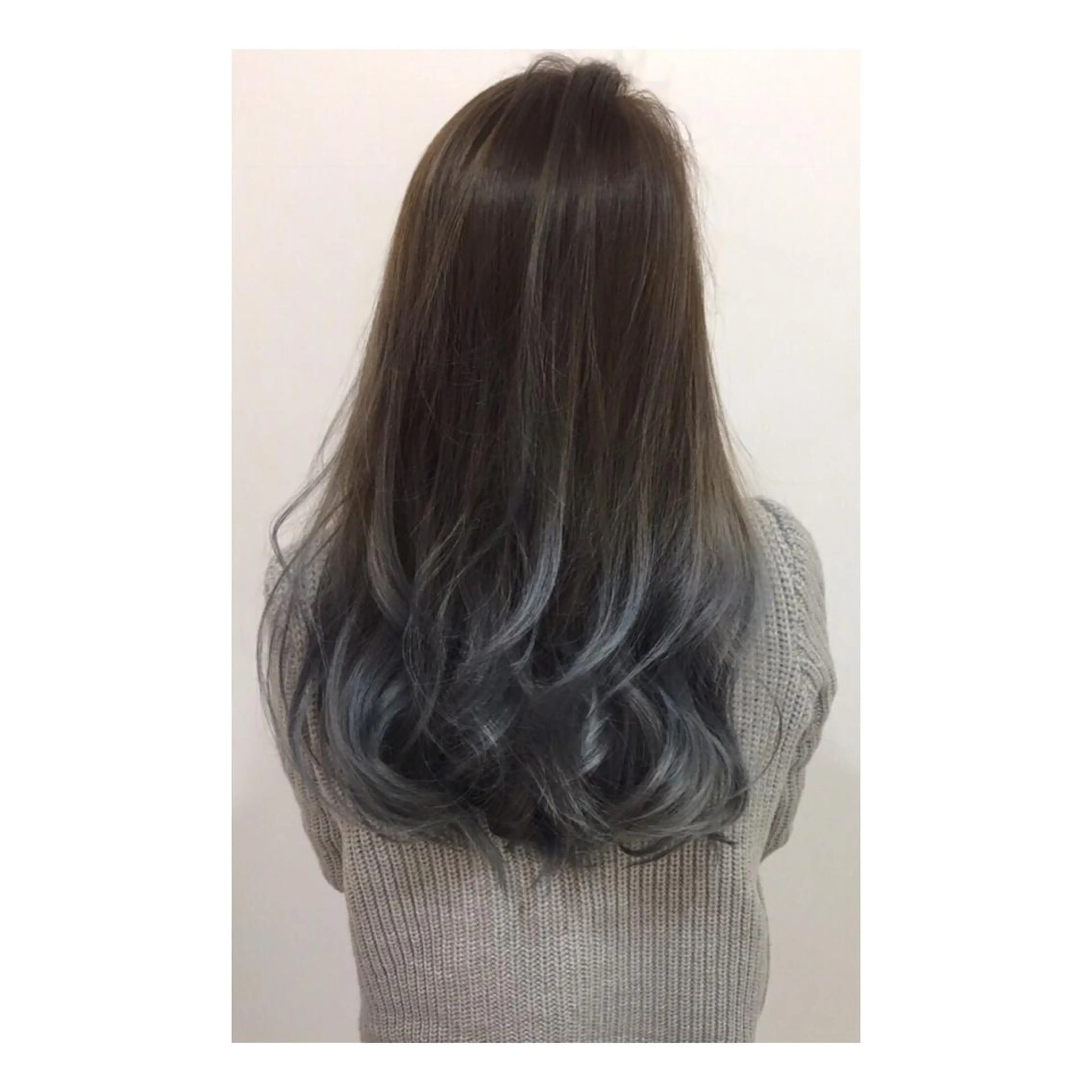 カラー ブリーチ ブルーカラー ブルージュ グラデーションカラー ハイライトカラー Cuon所属・✨ご新規様のみ✨ ウンノのヘアスタイル