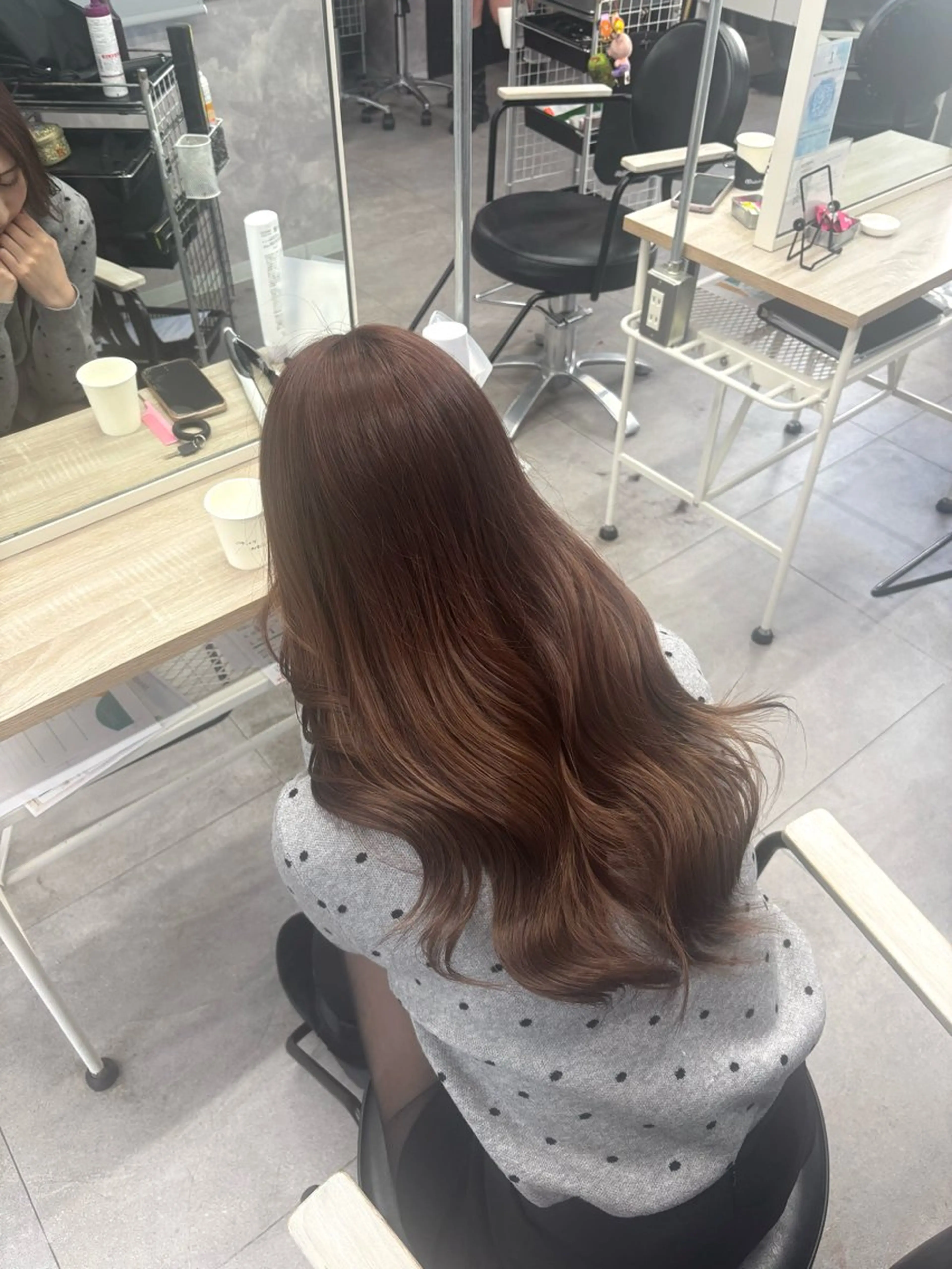 ロング ヘアカラー ヘッドスパ Riko🐰💗／ モテ艶髪《本厚木》のヘアスタイル