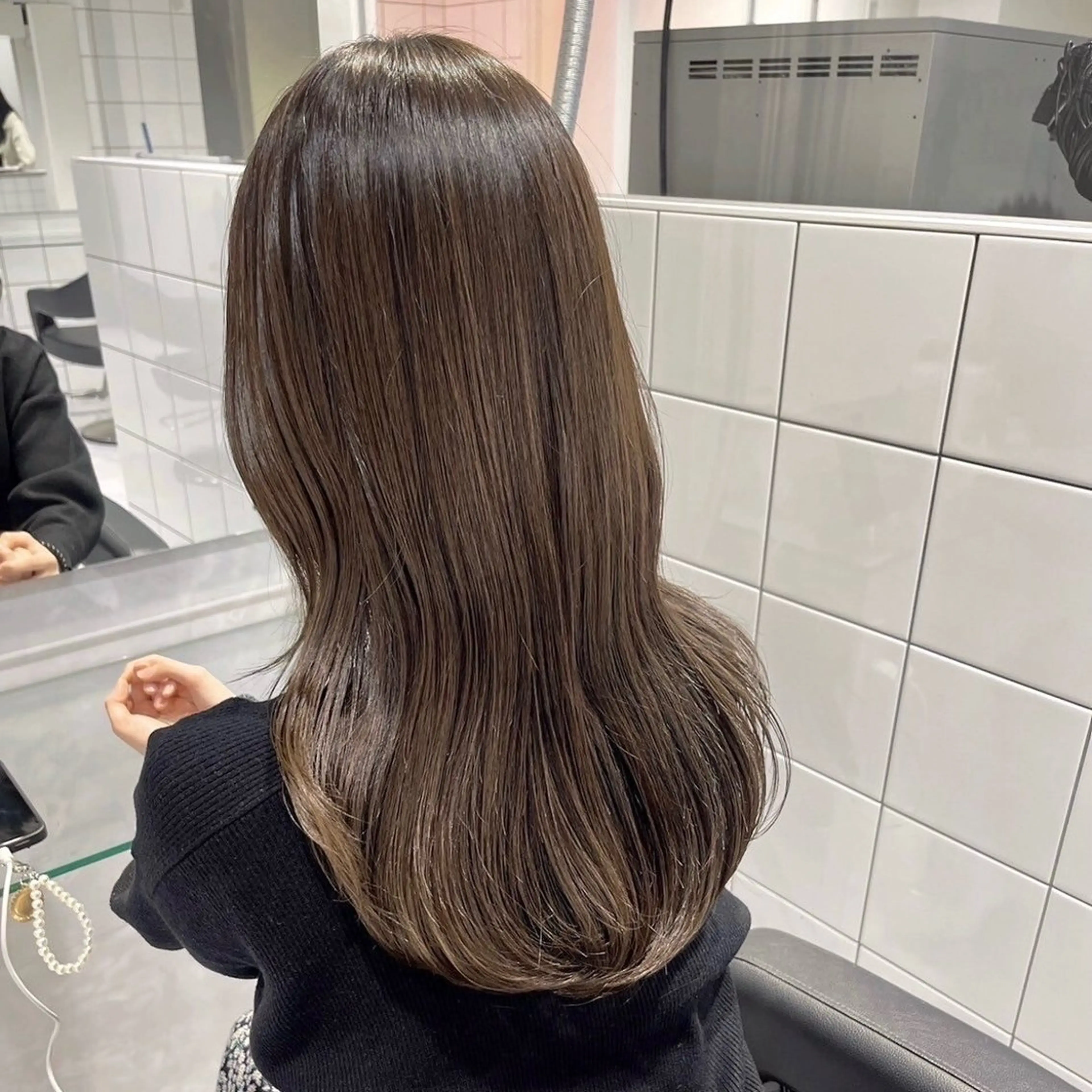 カラー 🤍海外girl🤍 ベージュ/ALISAのヘアスタイル