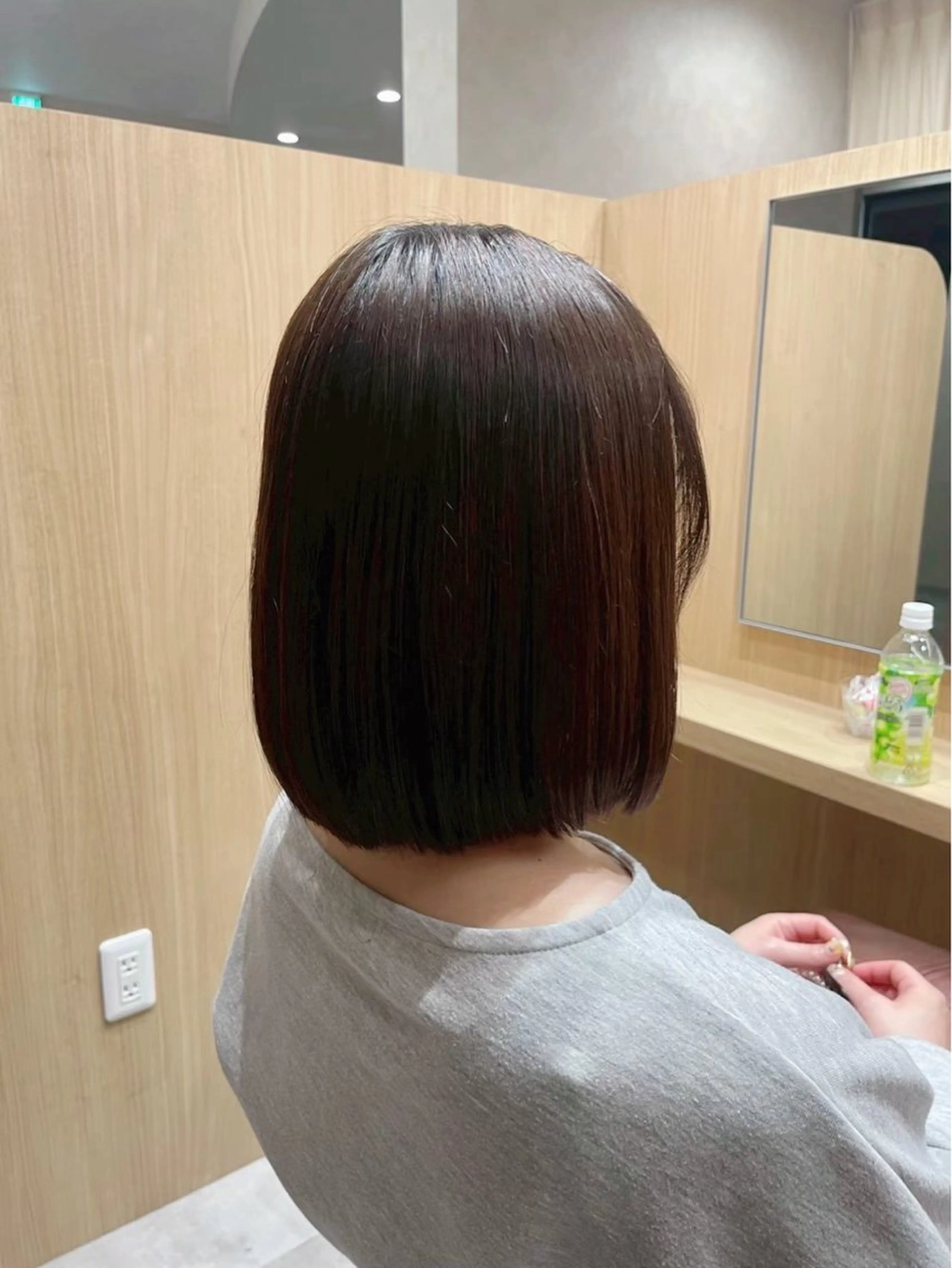 ショート 縮毛矯正 カット 縮毛矯正 寺田 美月のヘアスタイル