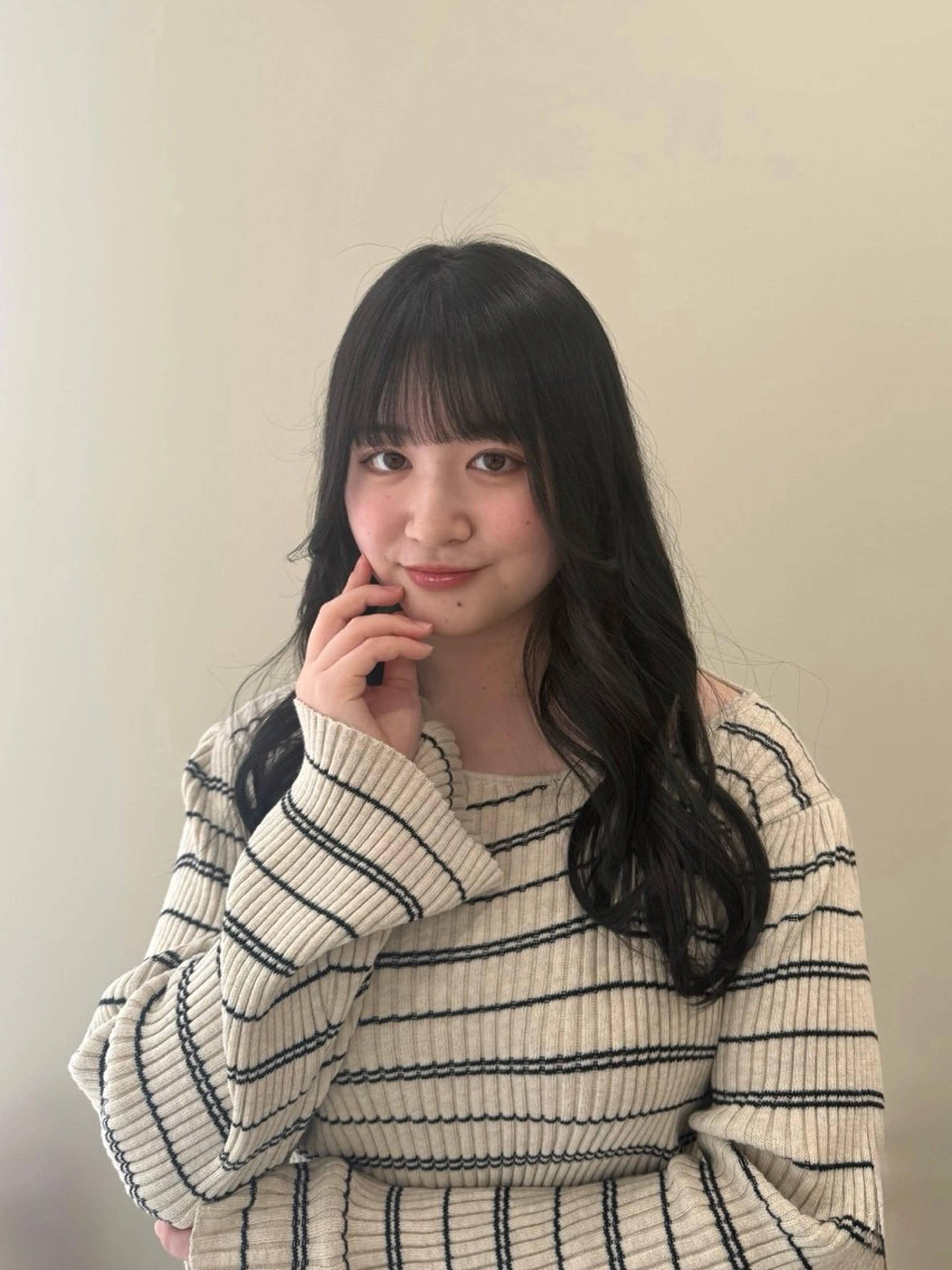 ロング カラー カット ヘアカラー 🩶 AIRA / 透明感カラー 🩶のヘアスタイル