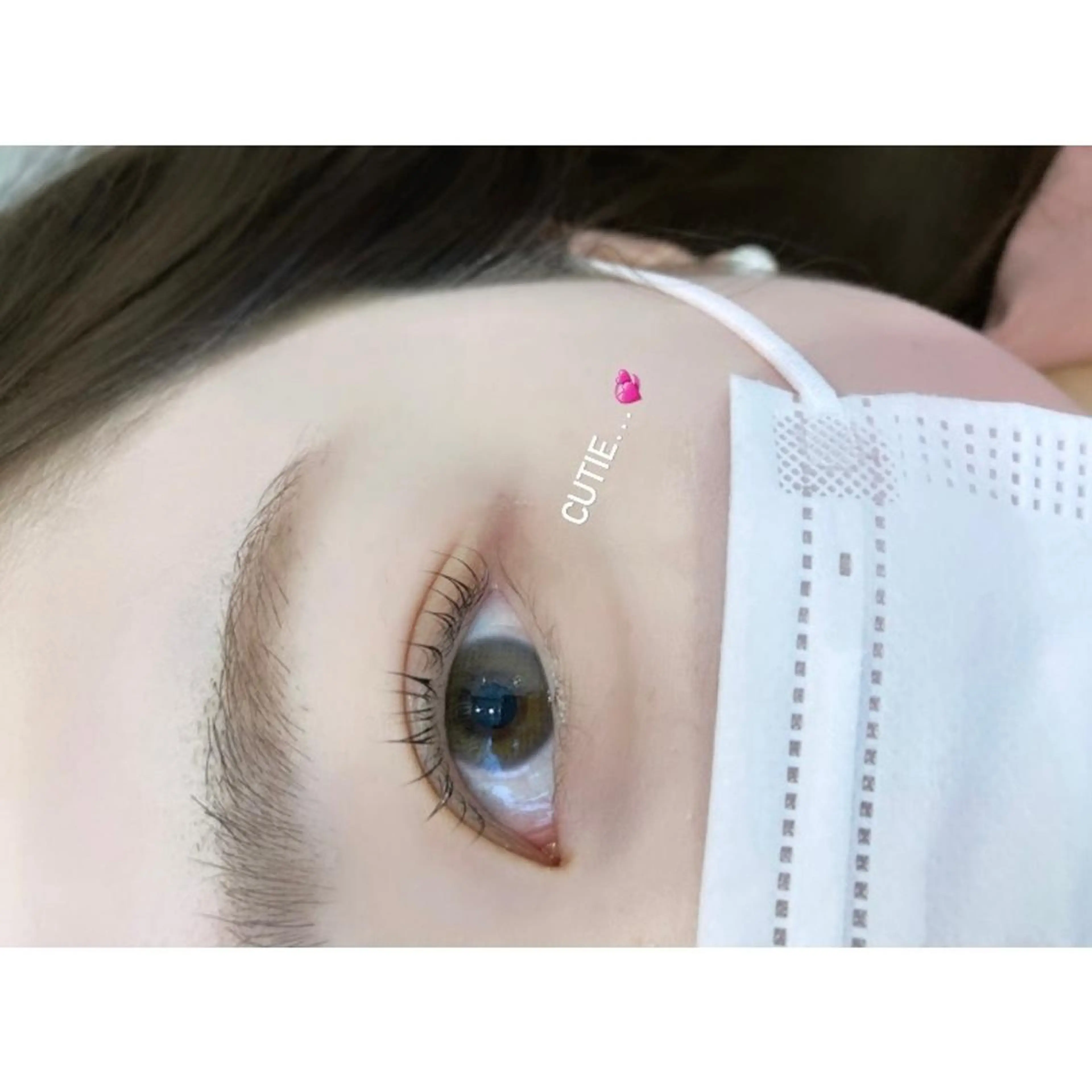 マツエク・マツパ 一重×まつ毛パーマ 노ㅇㅏ 🏹♡のマツエク・マツパデザイン