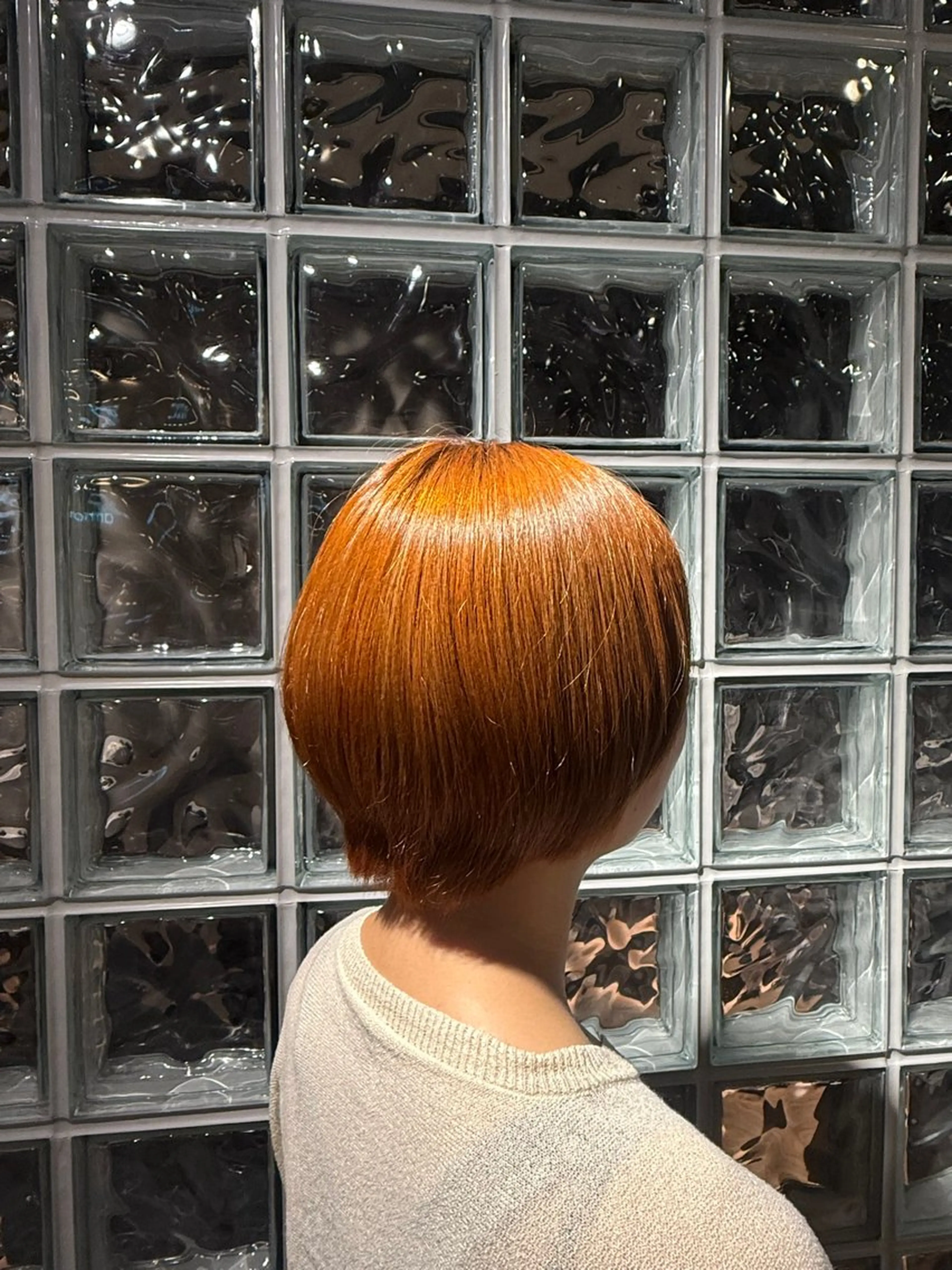 カラー オレンジ anrioMAR / 木村のヘアスタイル