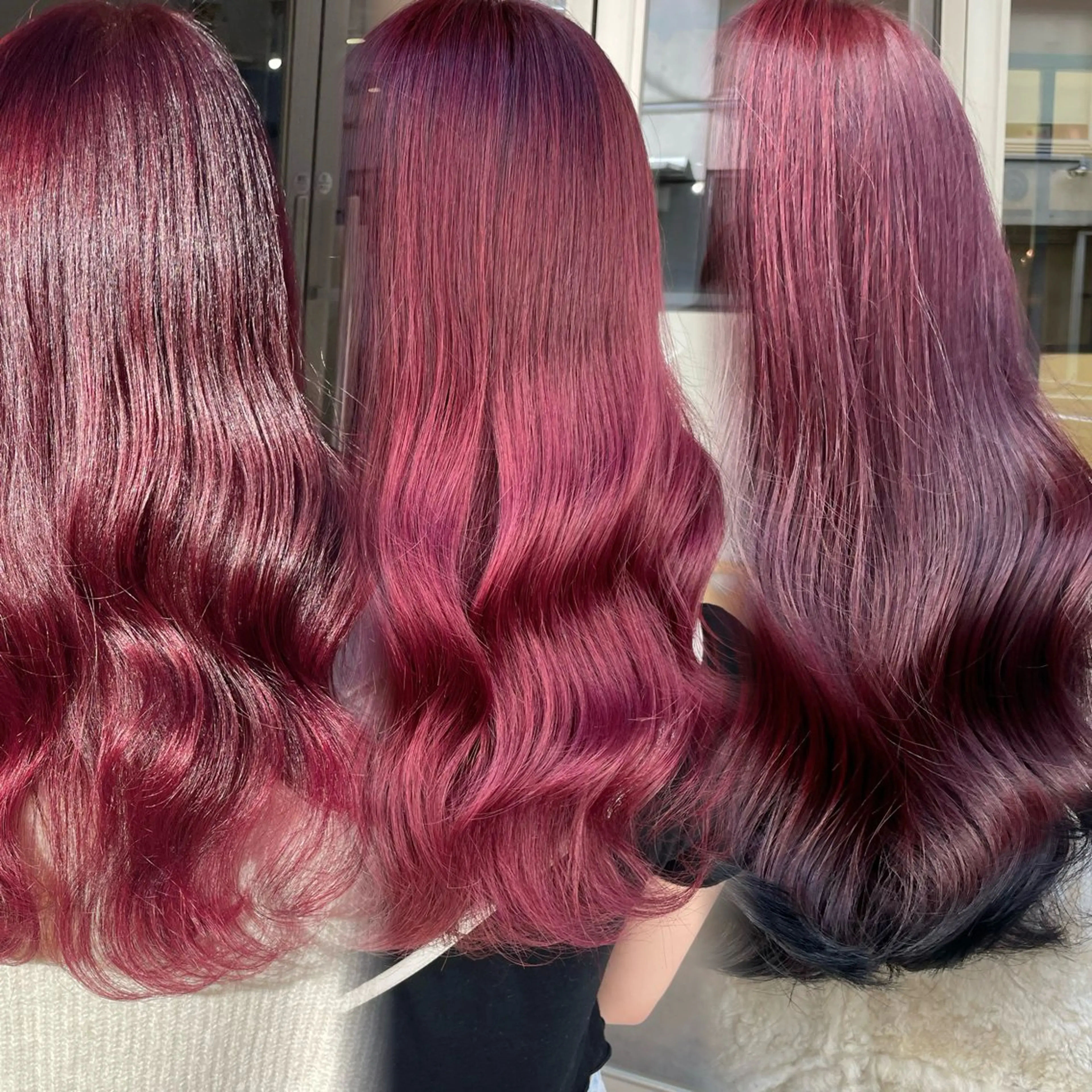 ロング カラー カット ヘアカラー トリートメント ブリーチなしカラー kana🐱のヘアスタイル