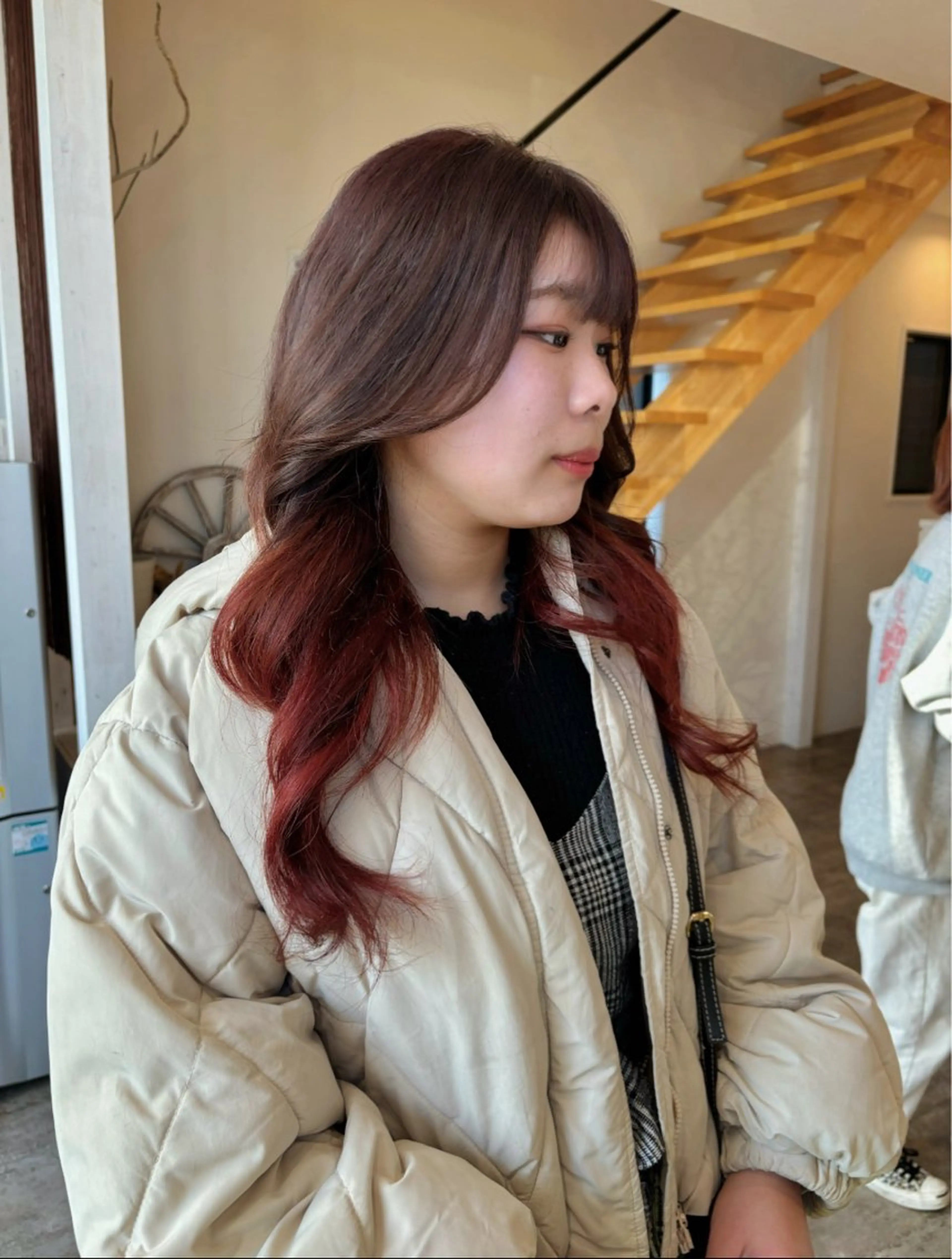 カラー mata-L23 かのんのヘアスタイル