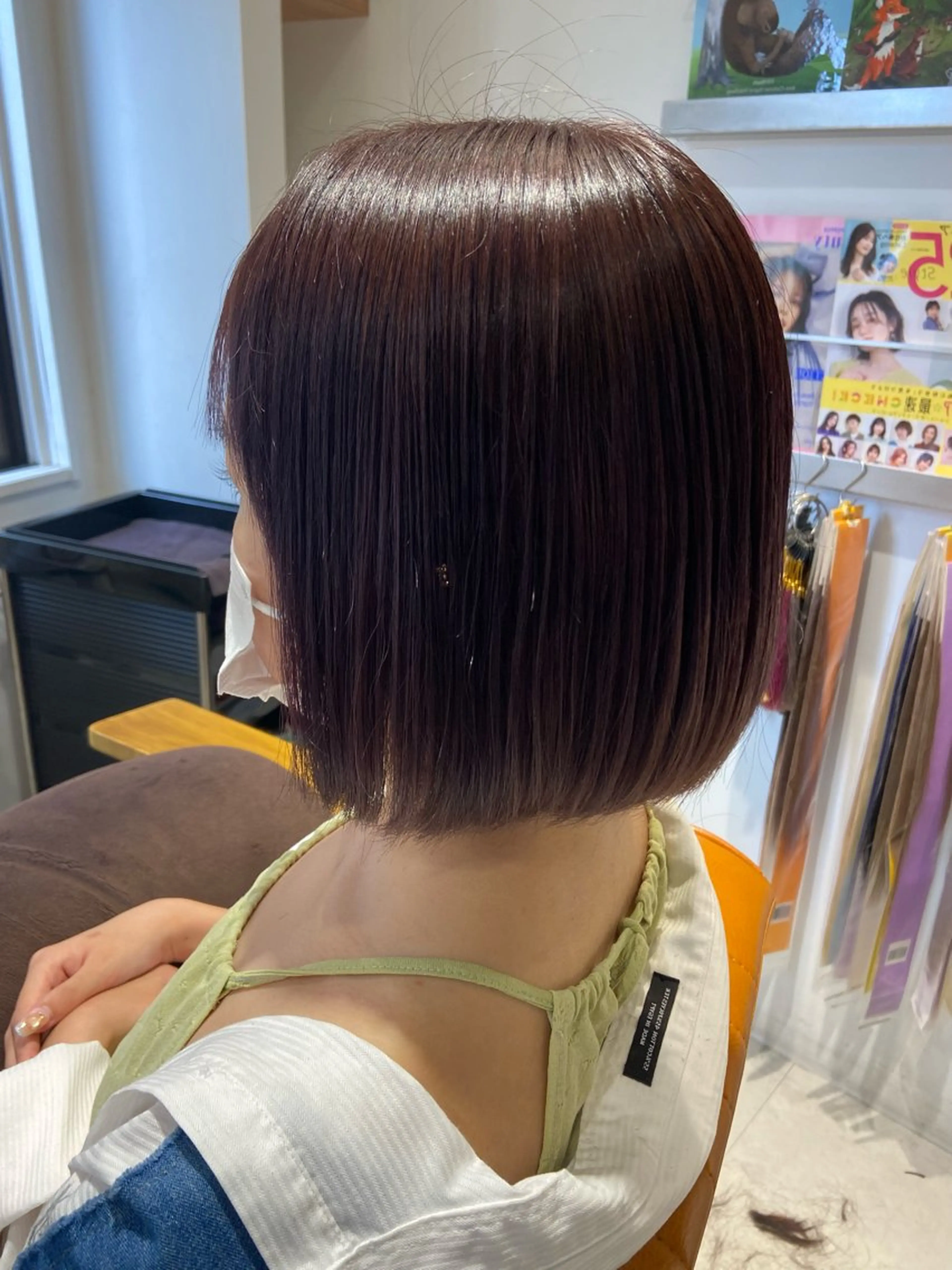 ミディアム @.t所属・代表　しみず としやのヘアスタイル