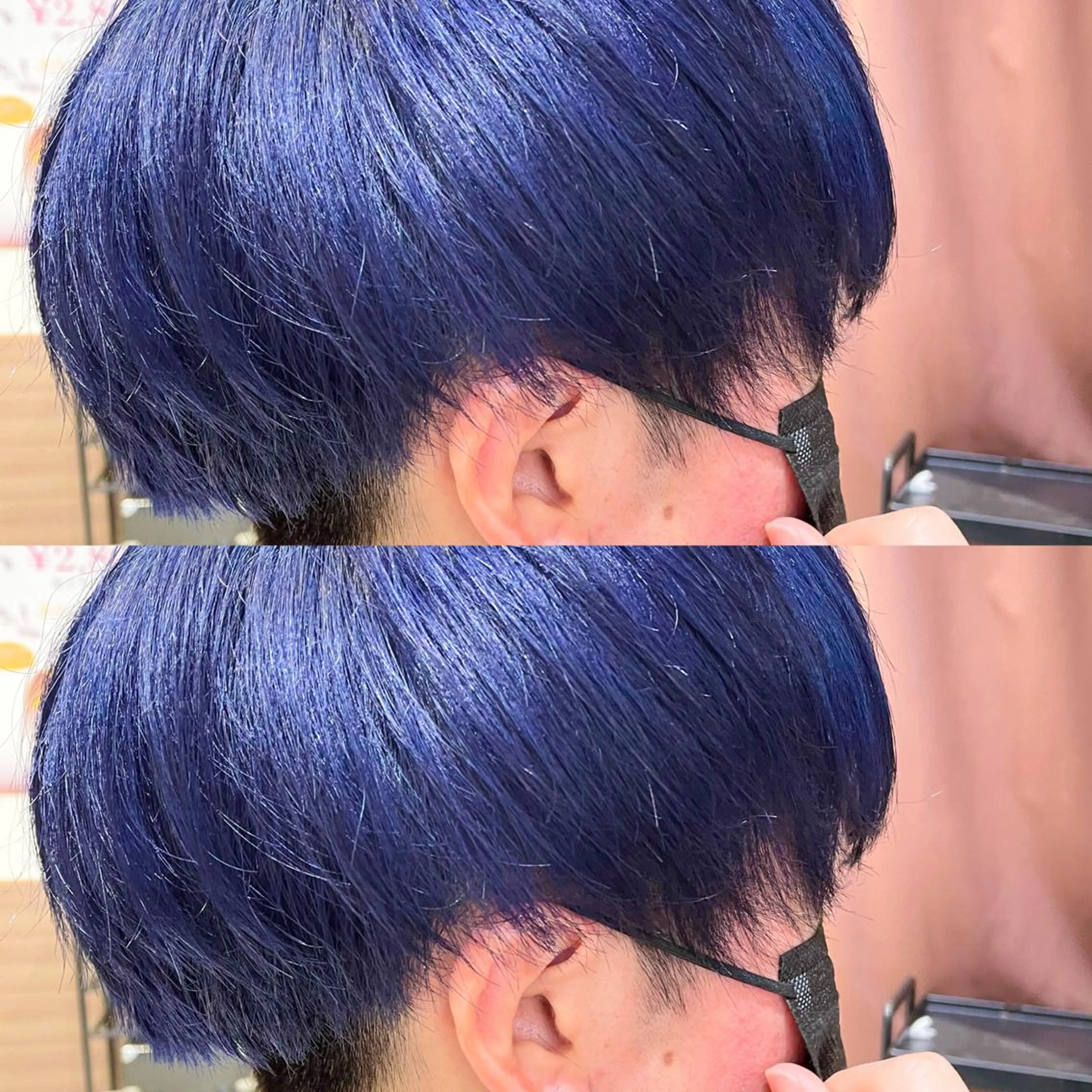 ショート カラー メンズ ハイトーン特化 川井優汰のヘアスタイル
