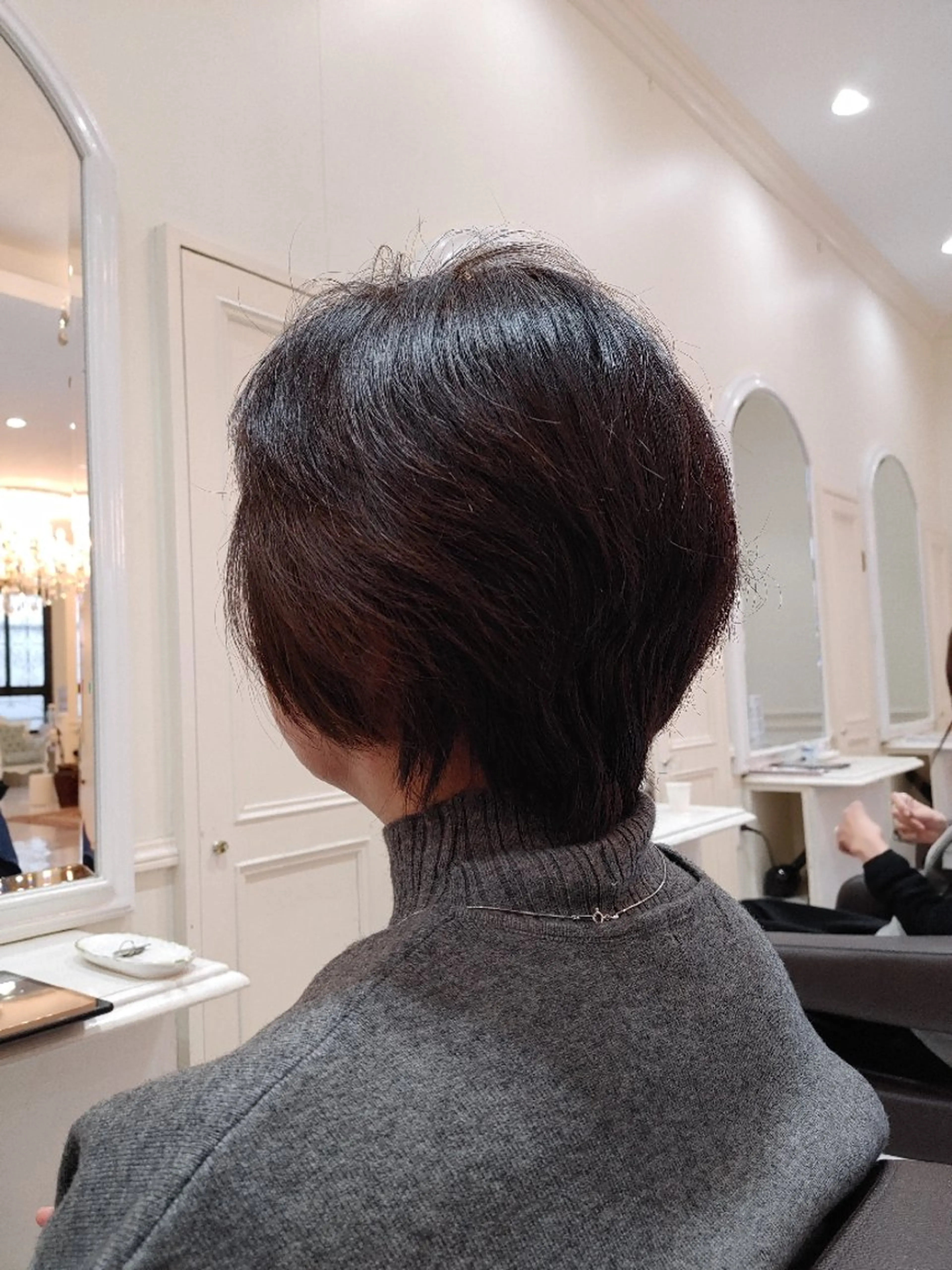 ショート トリートメント カット ヘアカラー トリートメント 中村 裕昭のヘアスタイル