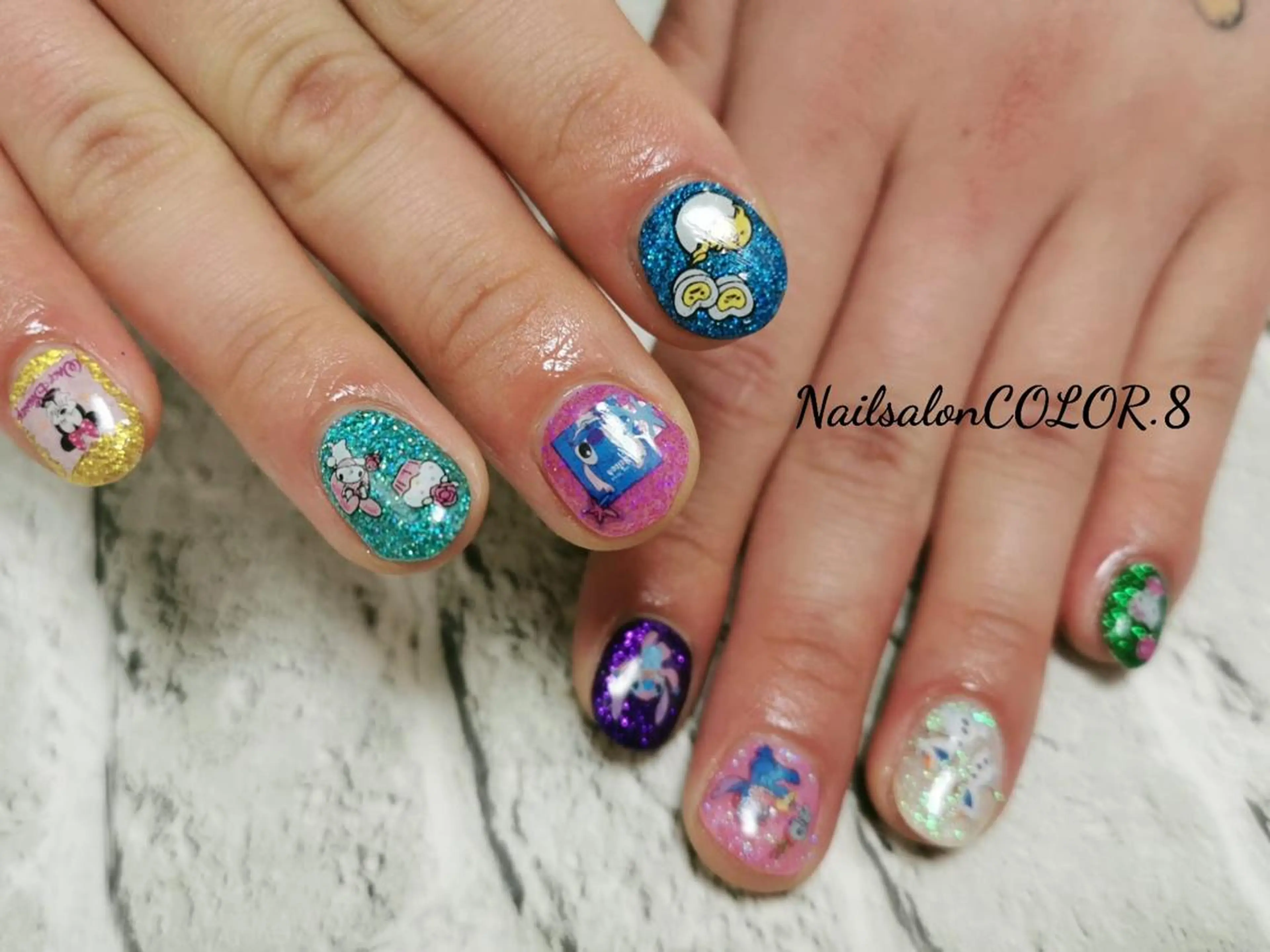 メンズ ネイル ネイルサロンカラーエイト所属・color.8 AYAのネイルデザイン