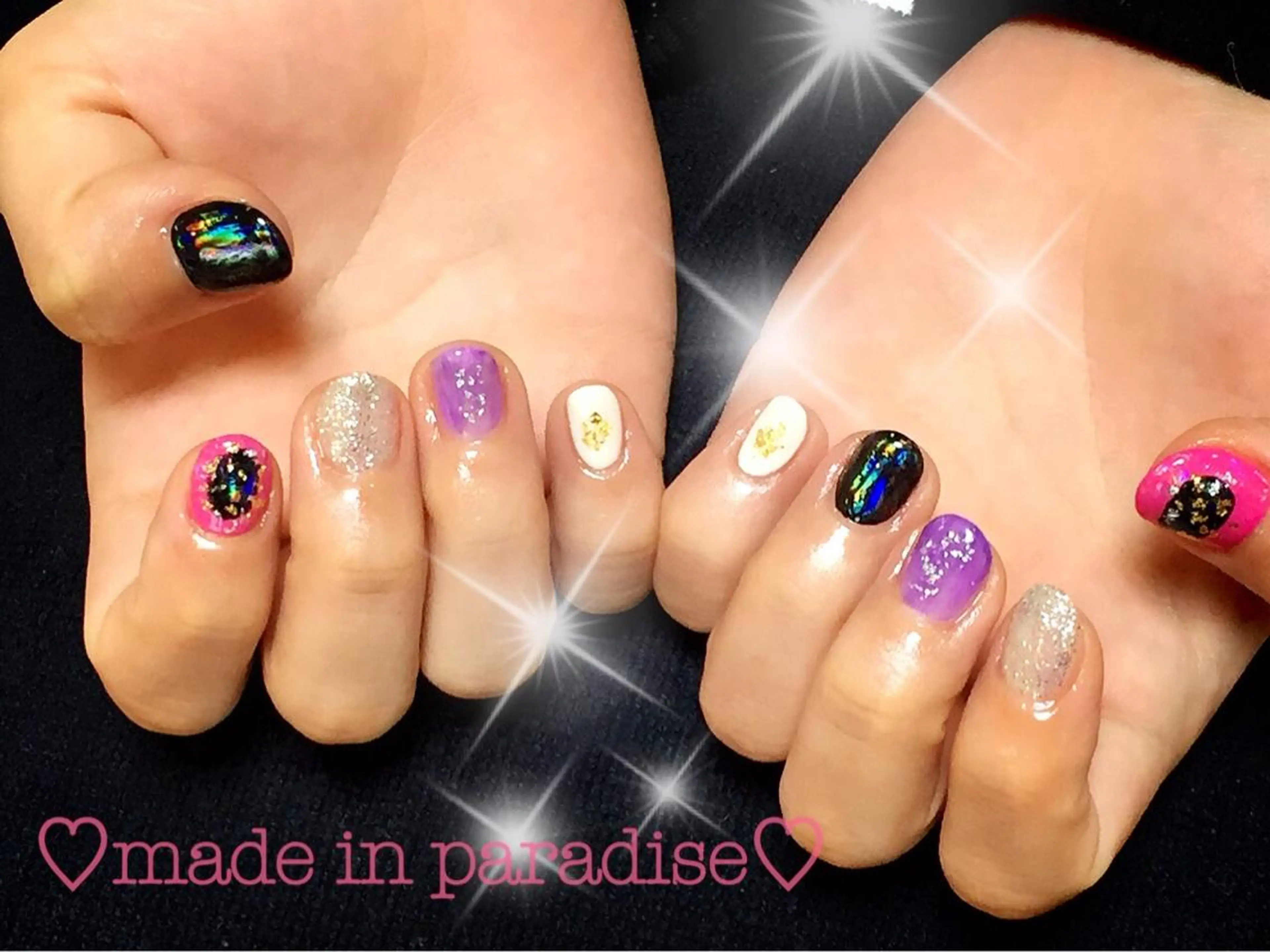 ネイル うるま市サロン Yuko Izawaのネイルデザイン