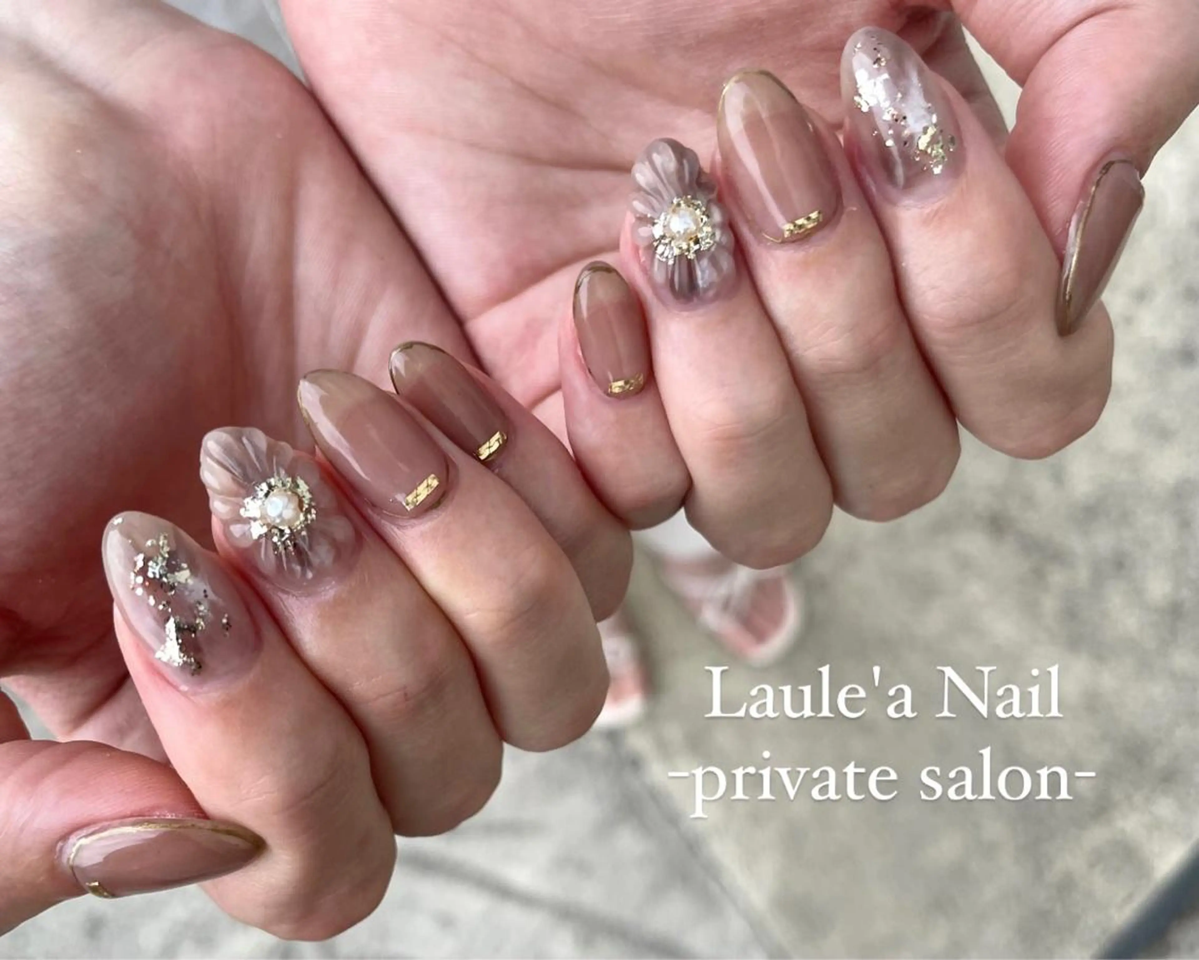 ミディアム ReAnc レアンシのネイルデザイン