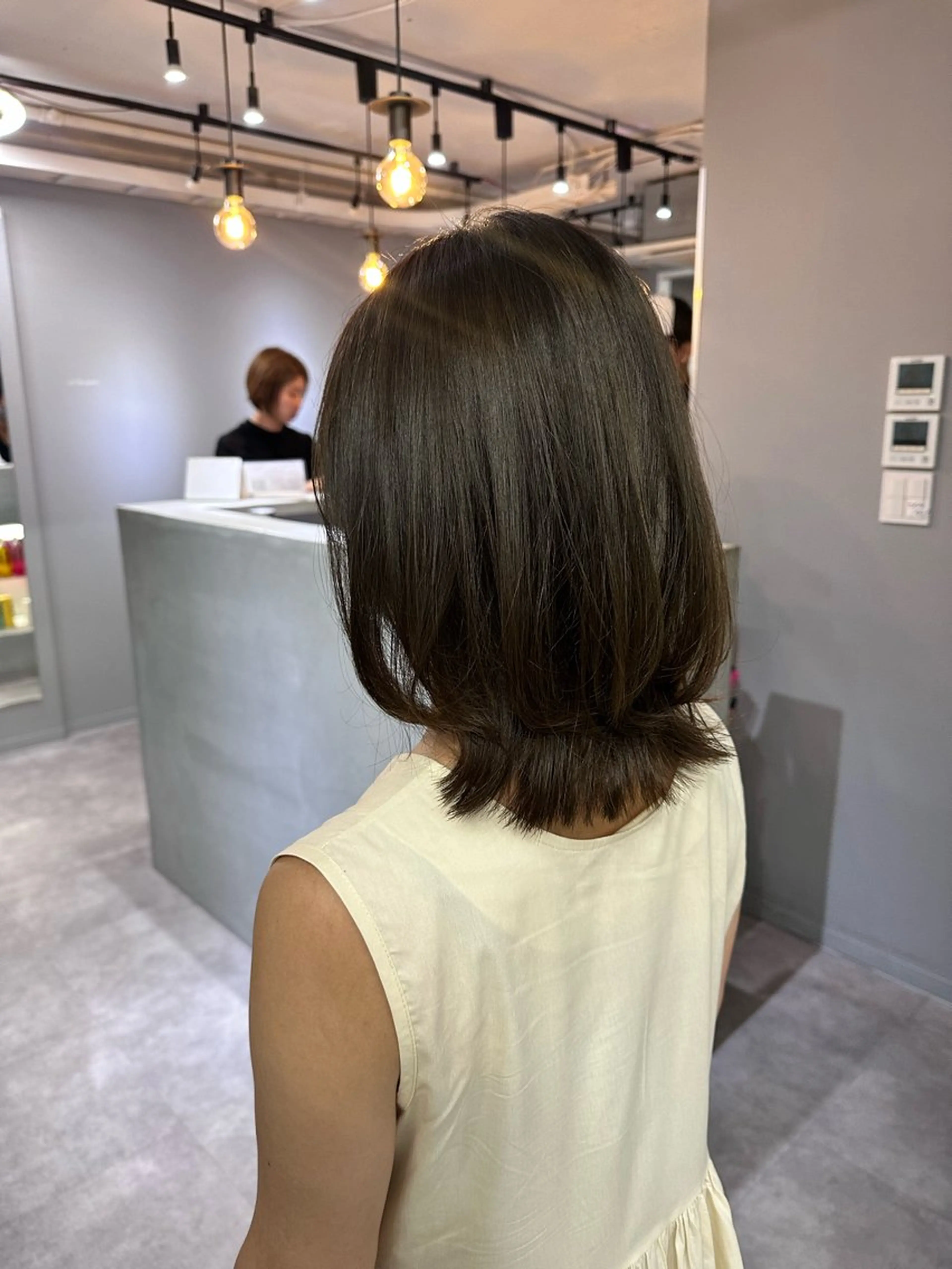 ミディアム 似合わせcut/艶 color🫧ひかりのヘアスタイル