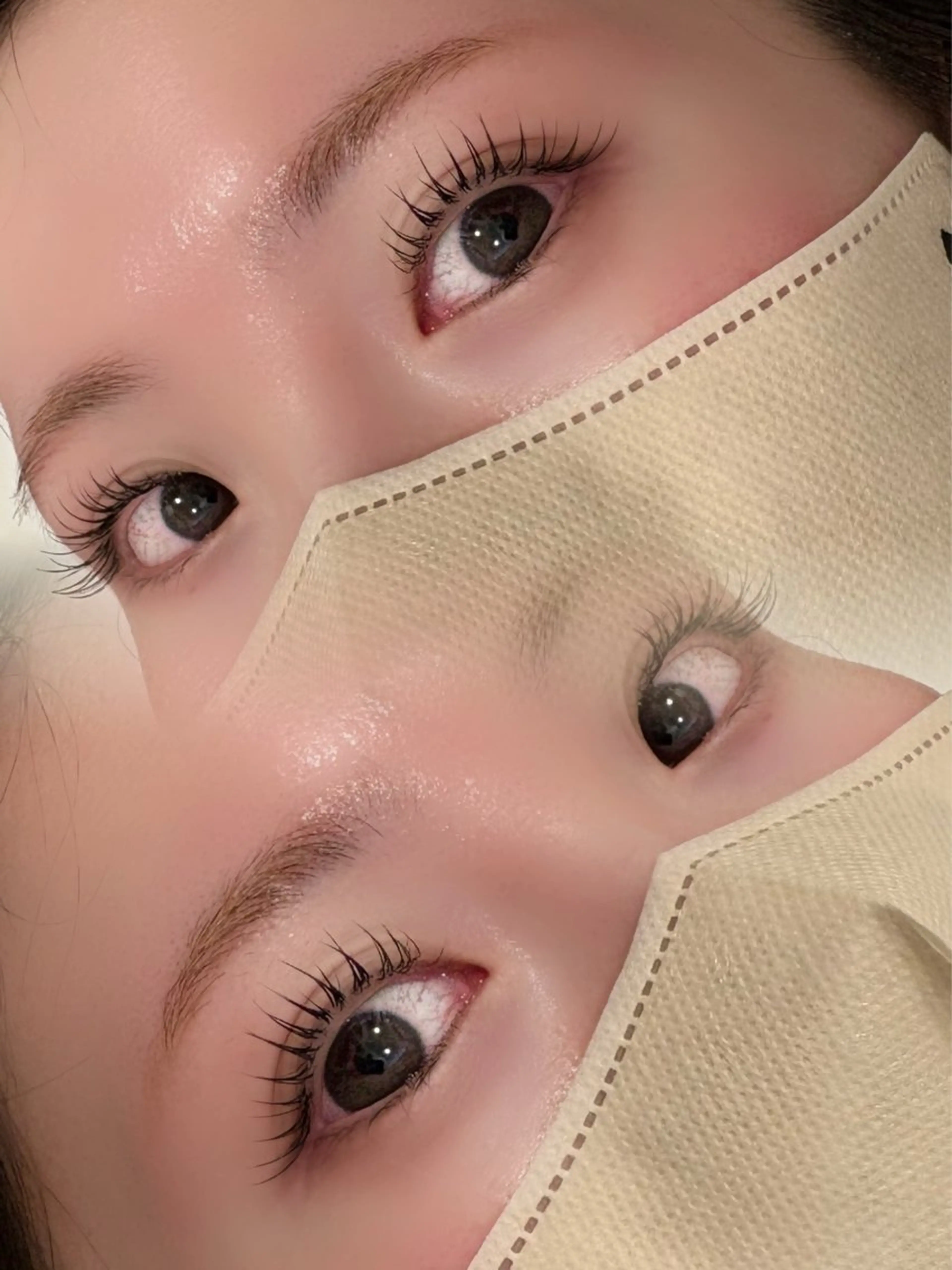 フラットラッシュ100本👀🤎の写真