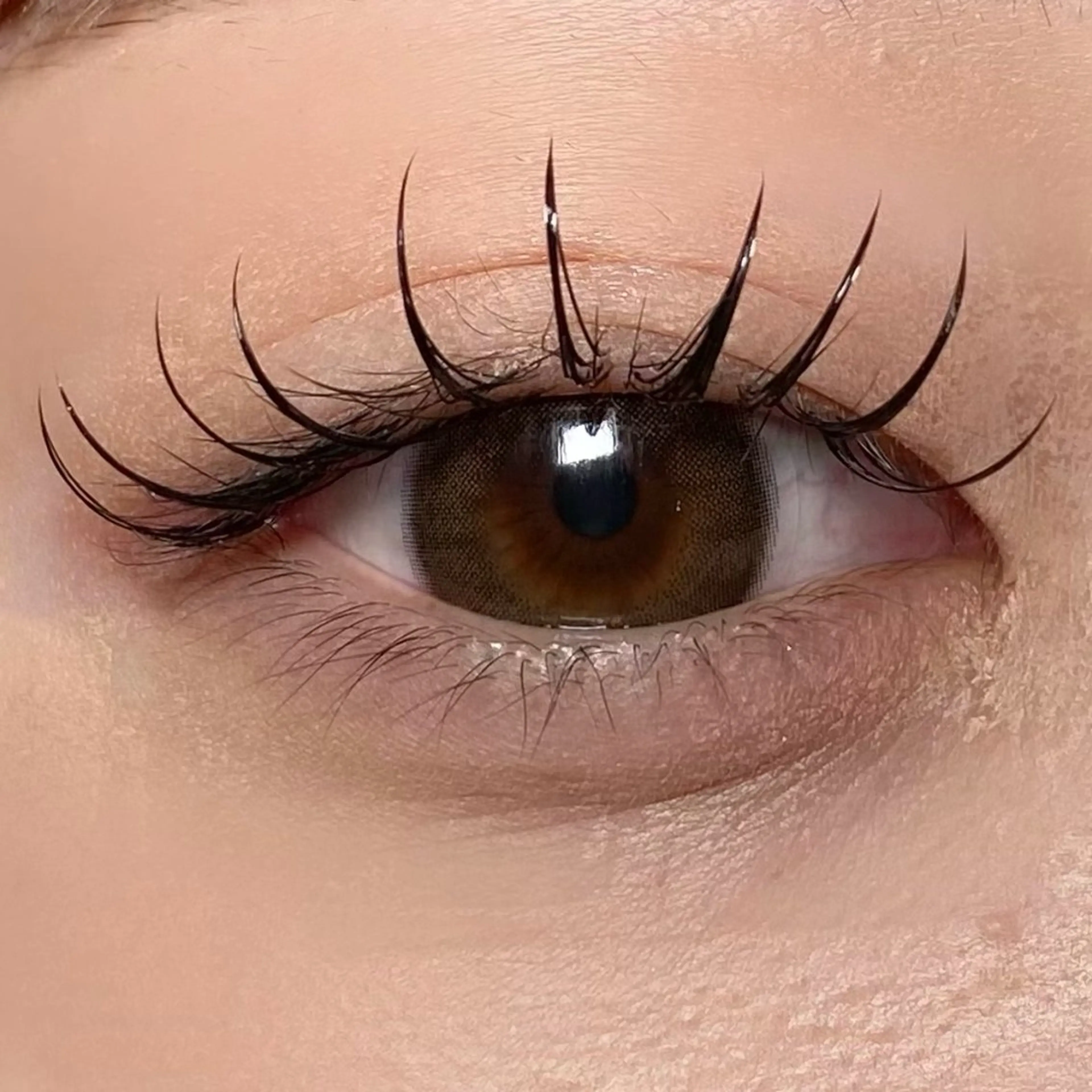 マツエク・マツパ seek北梅田 モデル募集用のマツエク・マツパデザイン