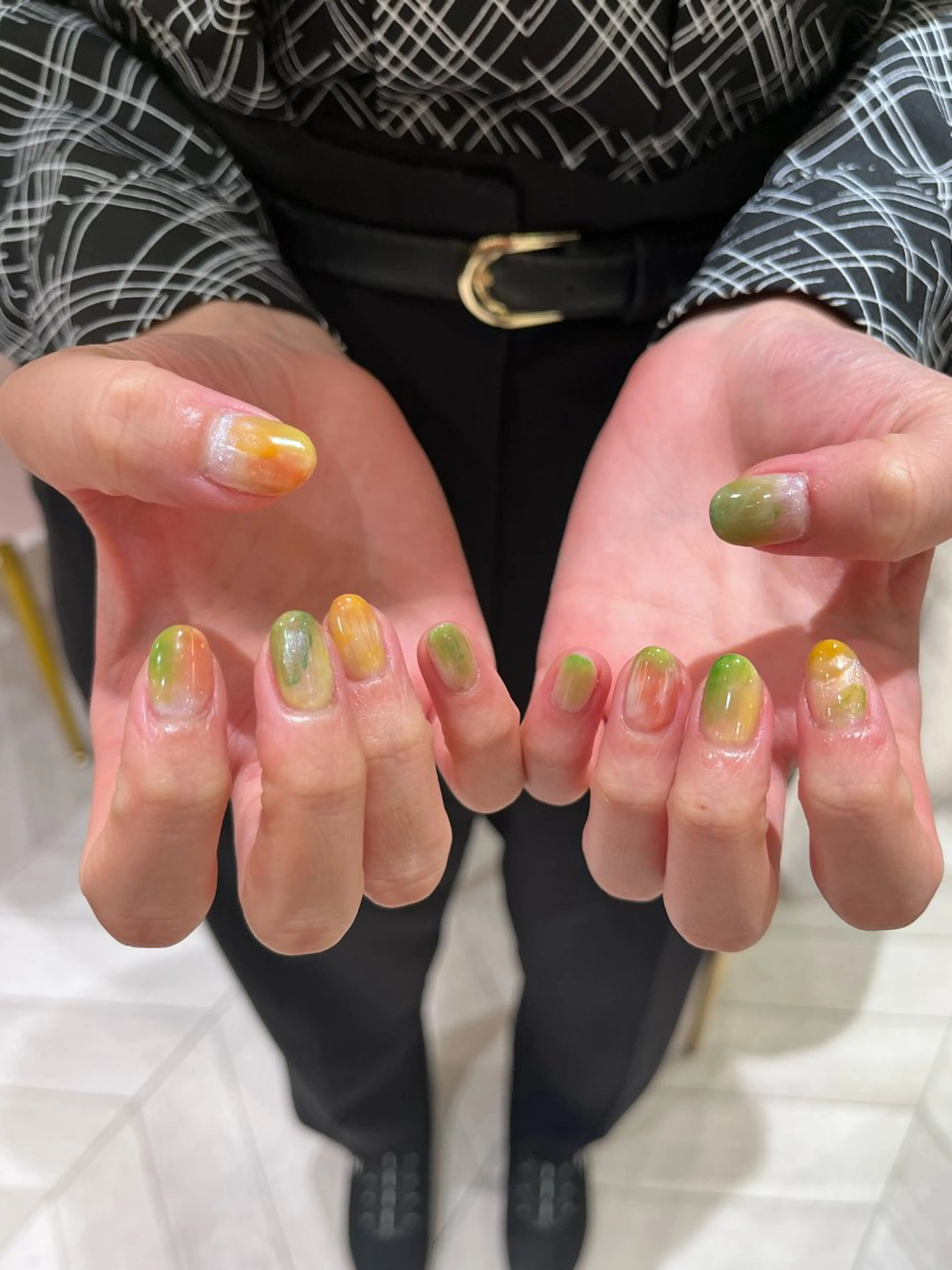 ネイル ハンドネイル ∴Sanae. ∴ トータルビューティーのマツエク・マツパデザイン