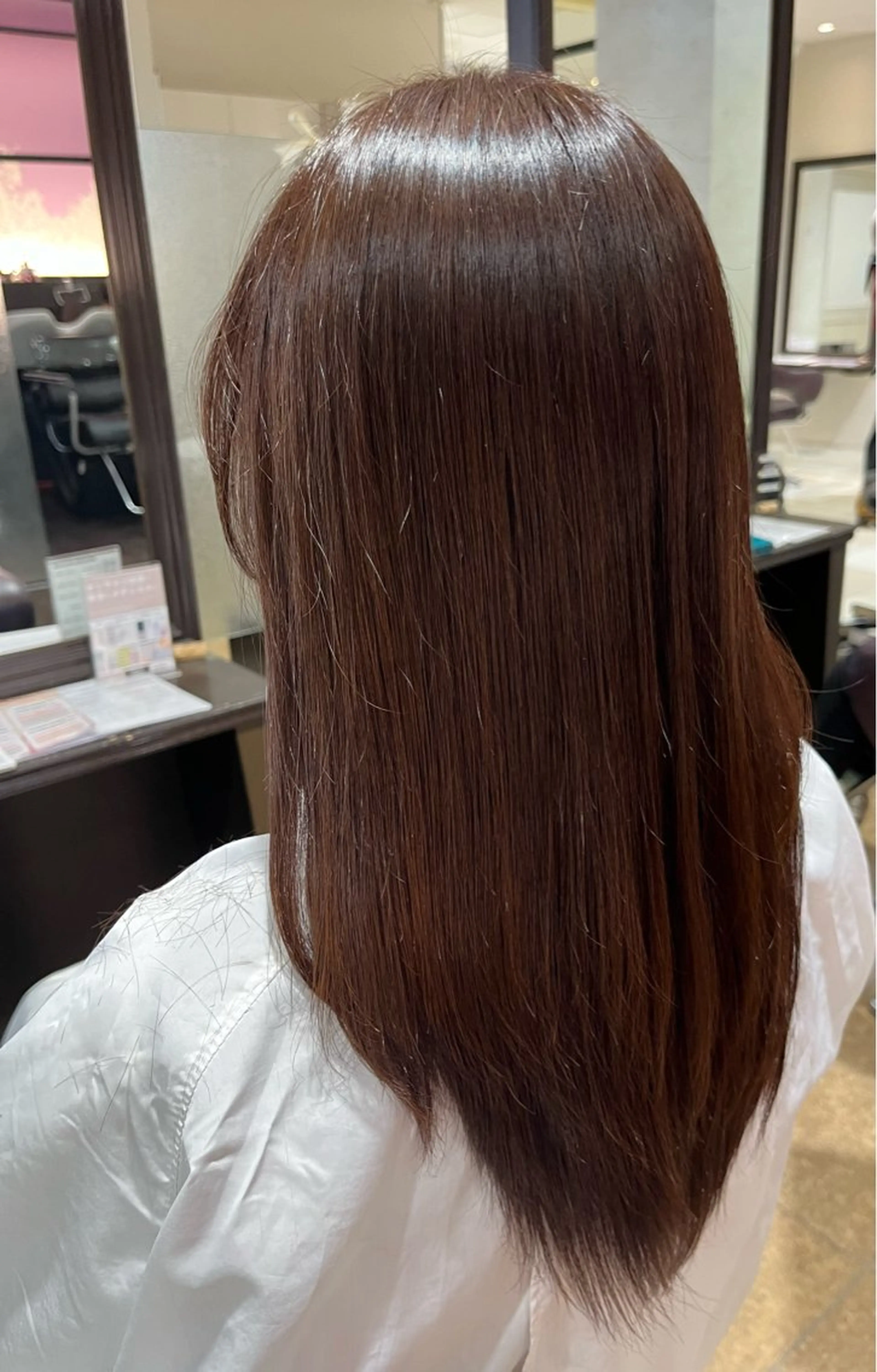 ロング カラー 永瀬 恵のヘアスタイル