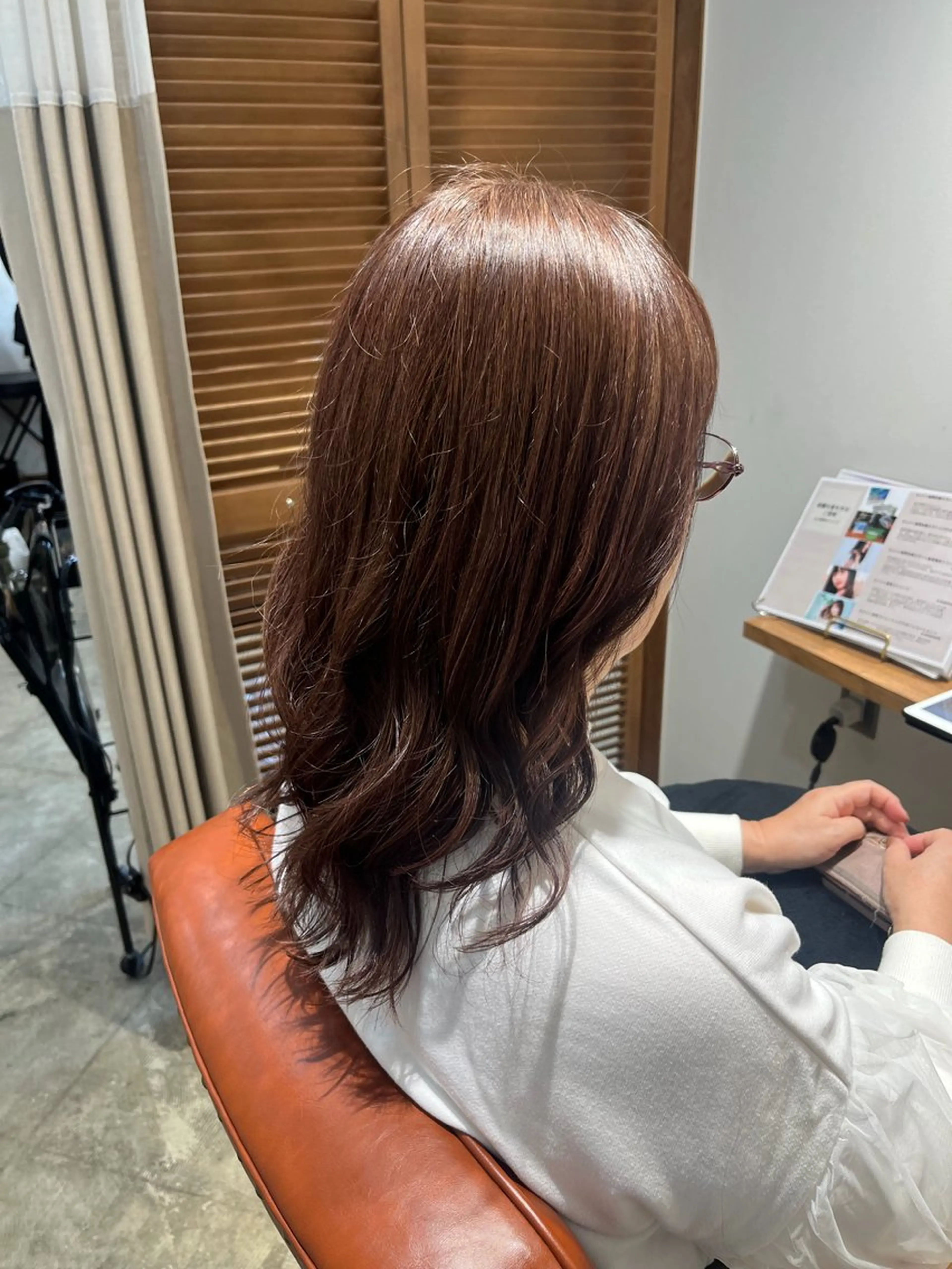 カラー ヘアカラー ワンカラーモデル/ 大村莉子のヘアスタイル