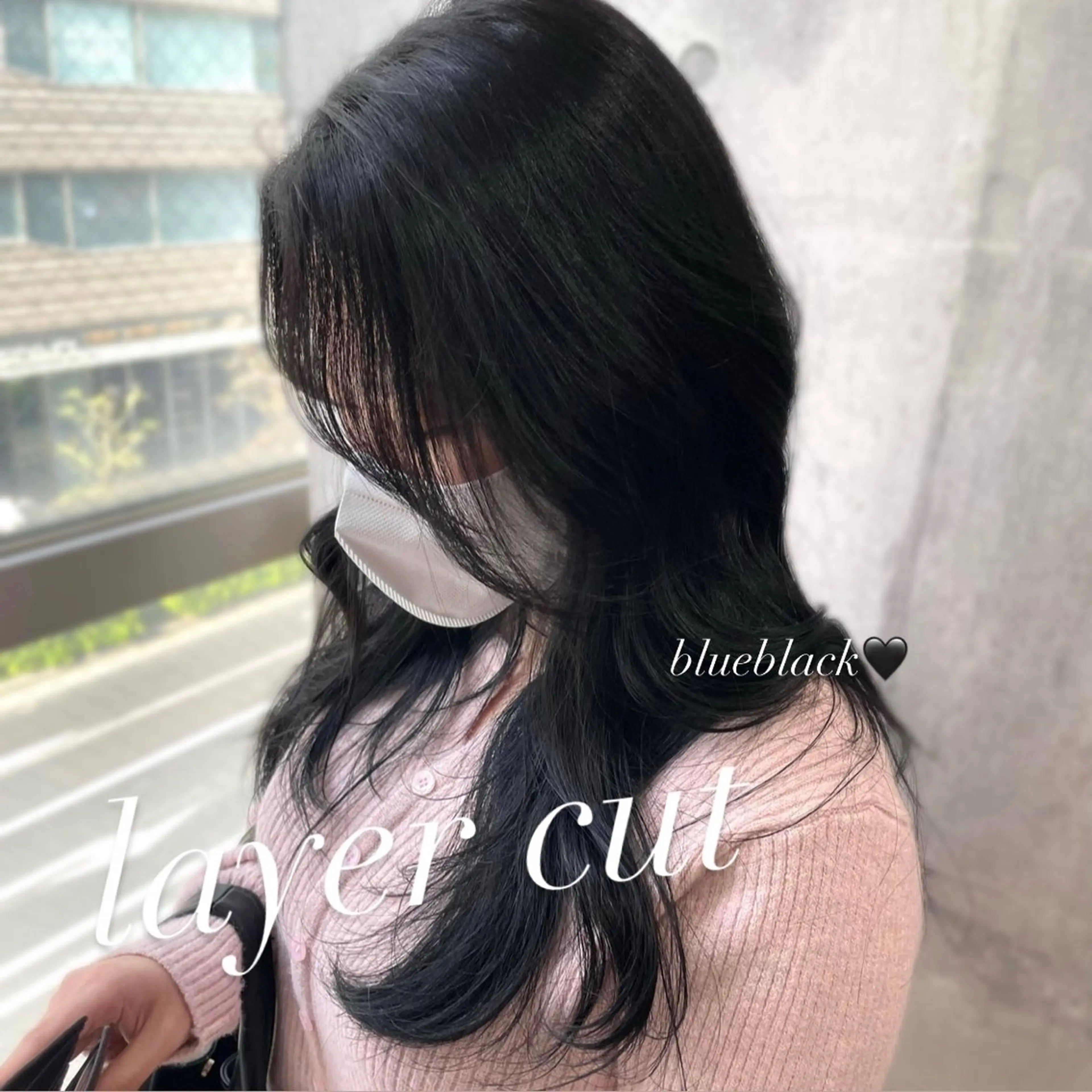 ロング カラー 韓国𝐻𝑎𝑖𝑟 🇰🇷🖤ハラのヘアスタイル