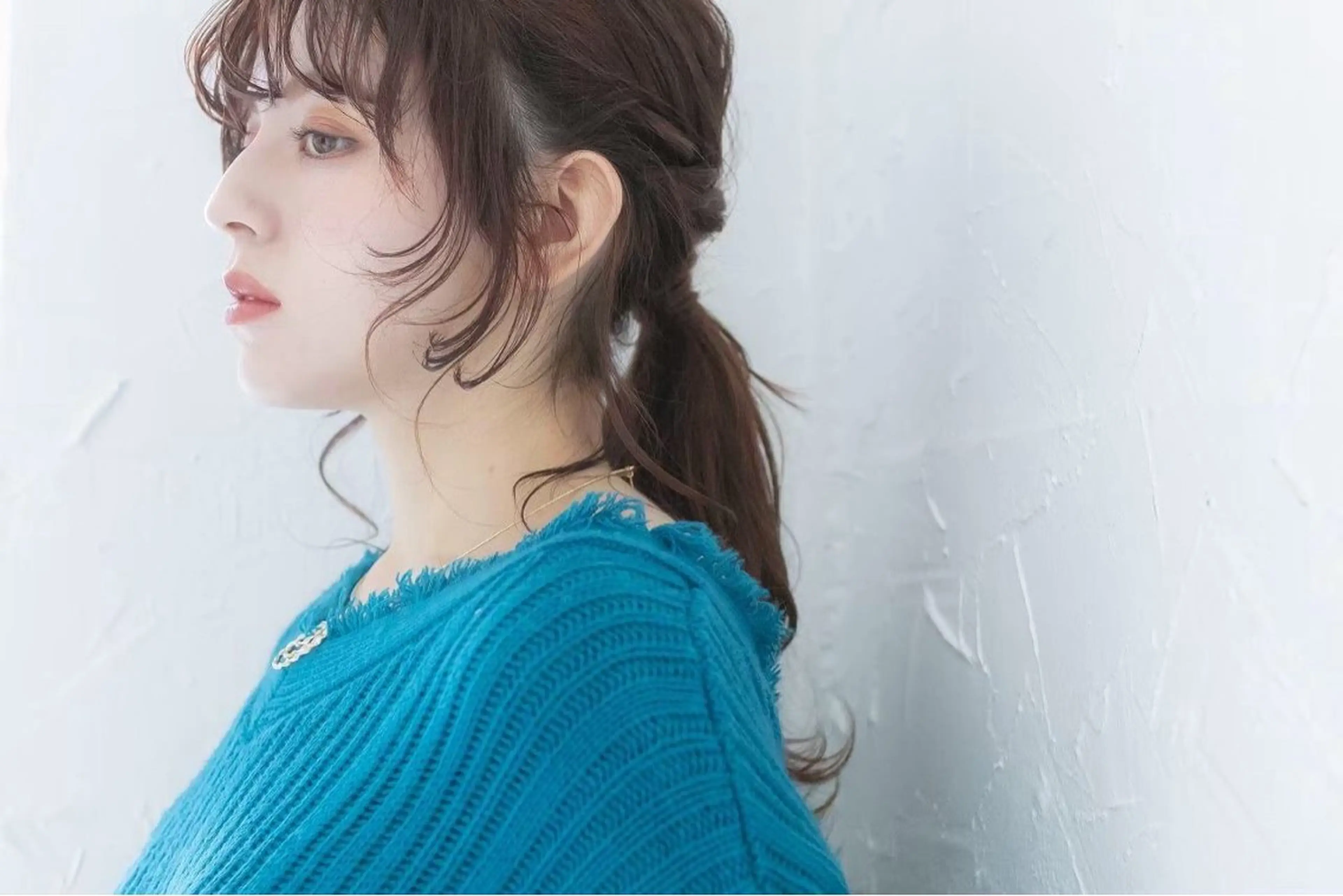 ロング ヘアアレンジ ヘアセット ️韓国ヘア／レイヤー カットYūka❤️のヘアスタイル