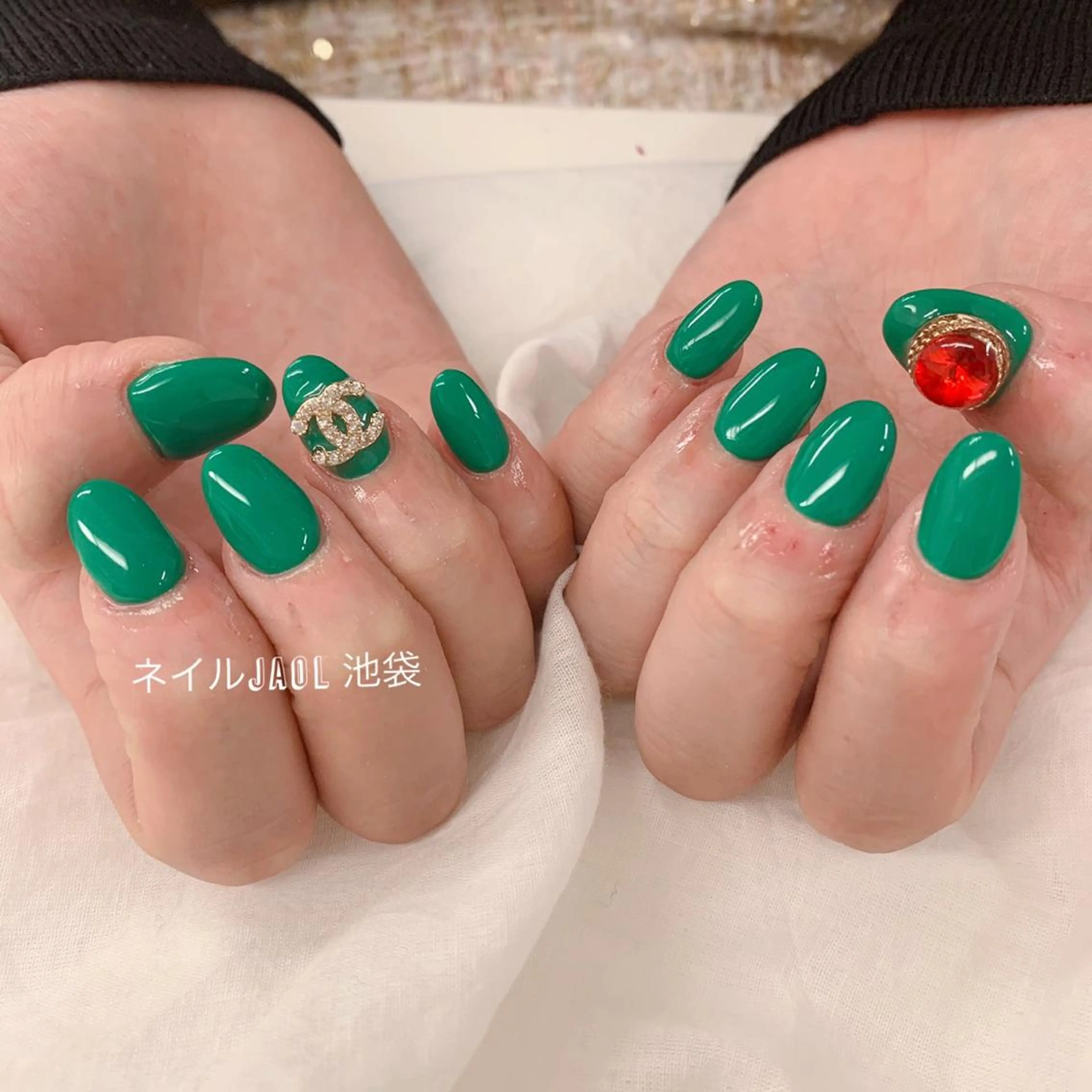 ショート ネイルJaol 池袋のネイルデザイン