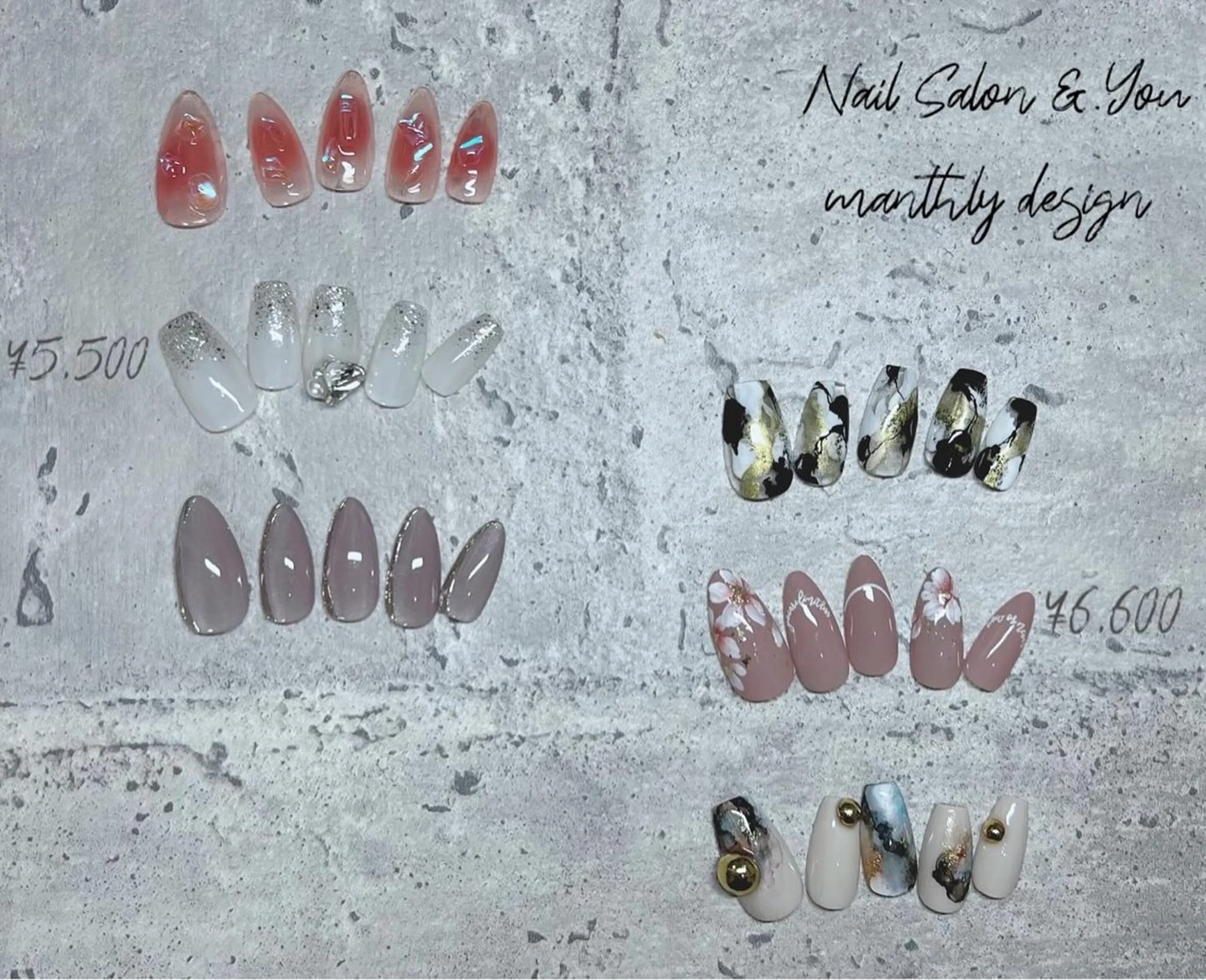 ネイル Nail Salon &.Youのネイルデザイン