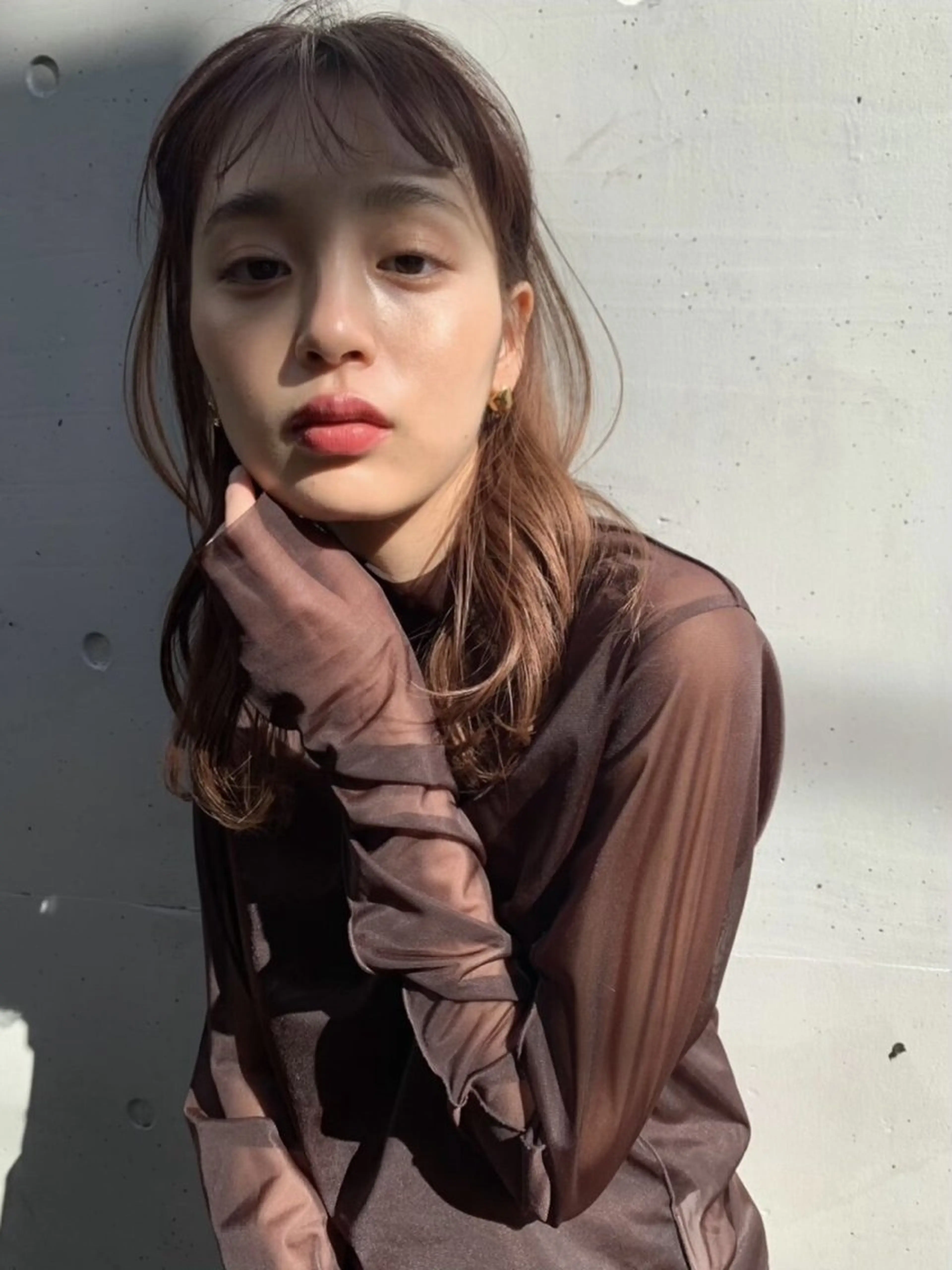 セミロング カラー 原宿/ケパーマ 🧺ユウマのヘアスタイル