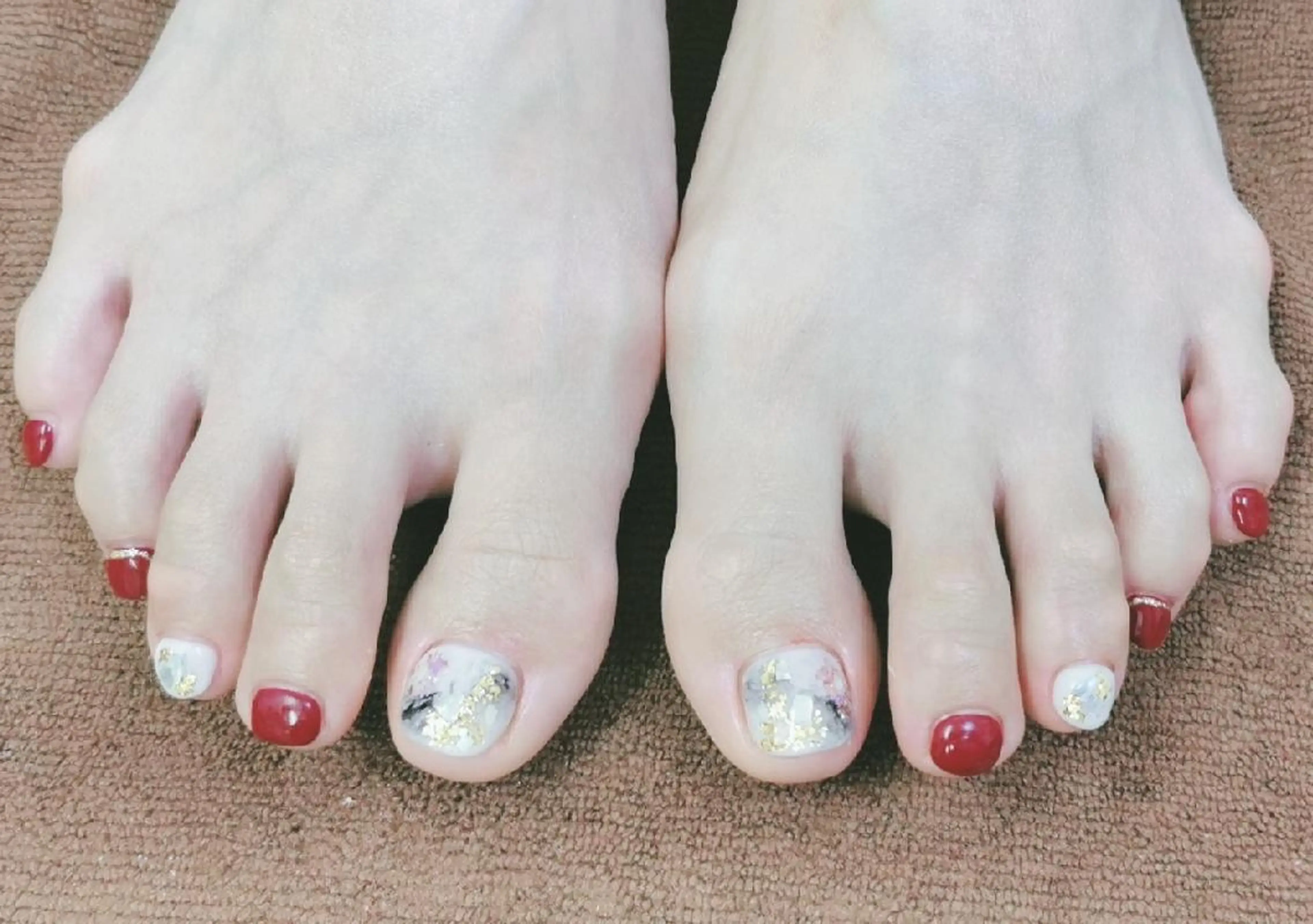 フットネイル 上福岡 らんらんのネイルデザイン