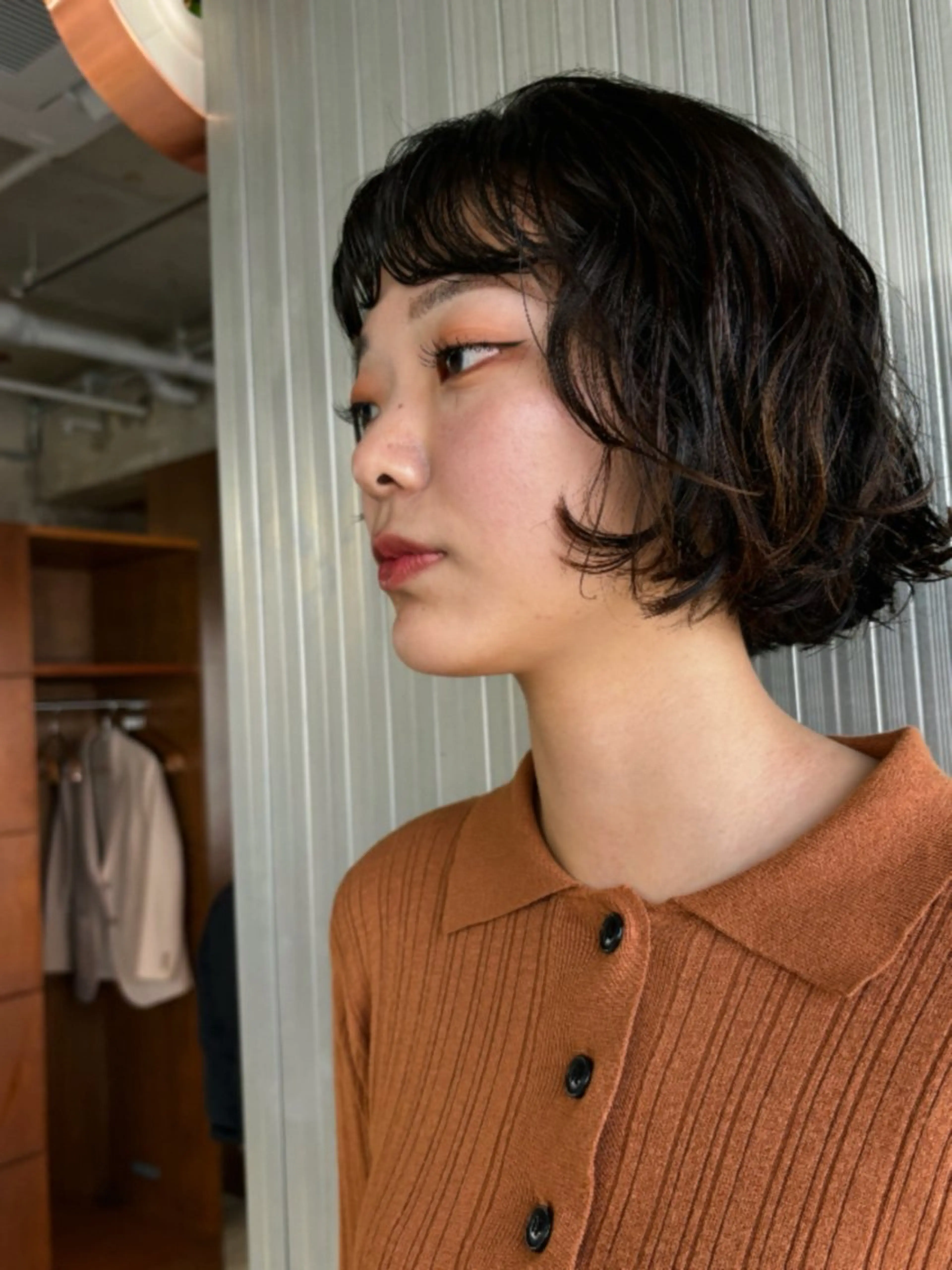 ショート パーマ wewe: momoeのヘアスタイル